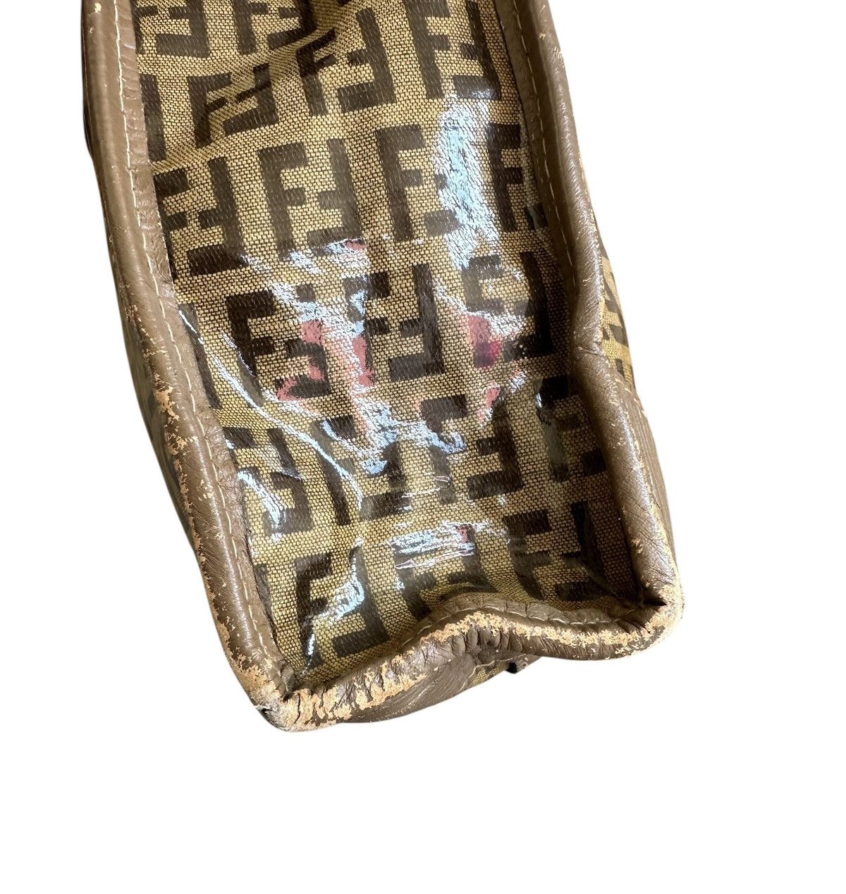 Fendi Fendi monogram leather tote bag Size ONE SIZE - 4 Thumbnail