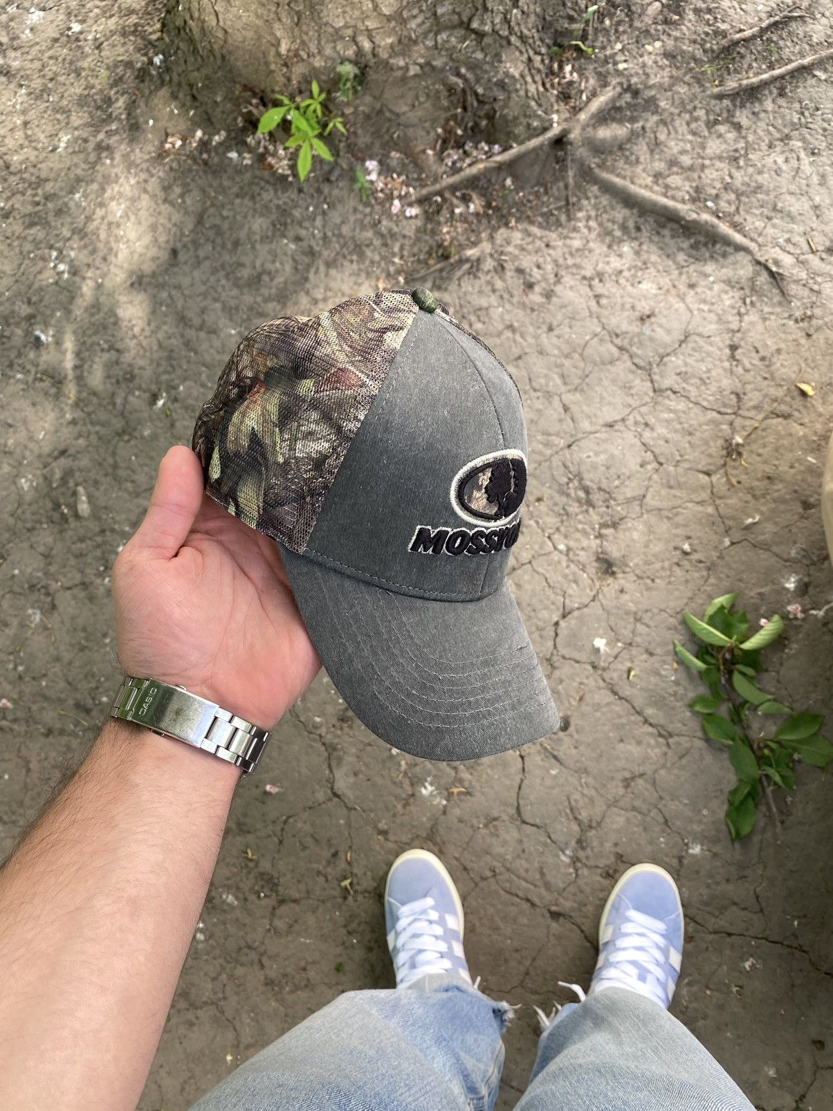 NASCAR × Realtree NASCAR Realtree Distressed Racing Hat Cap Size ONE SIZE - 1 Thumbnail