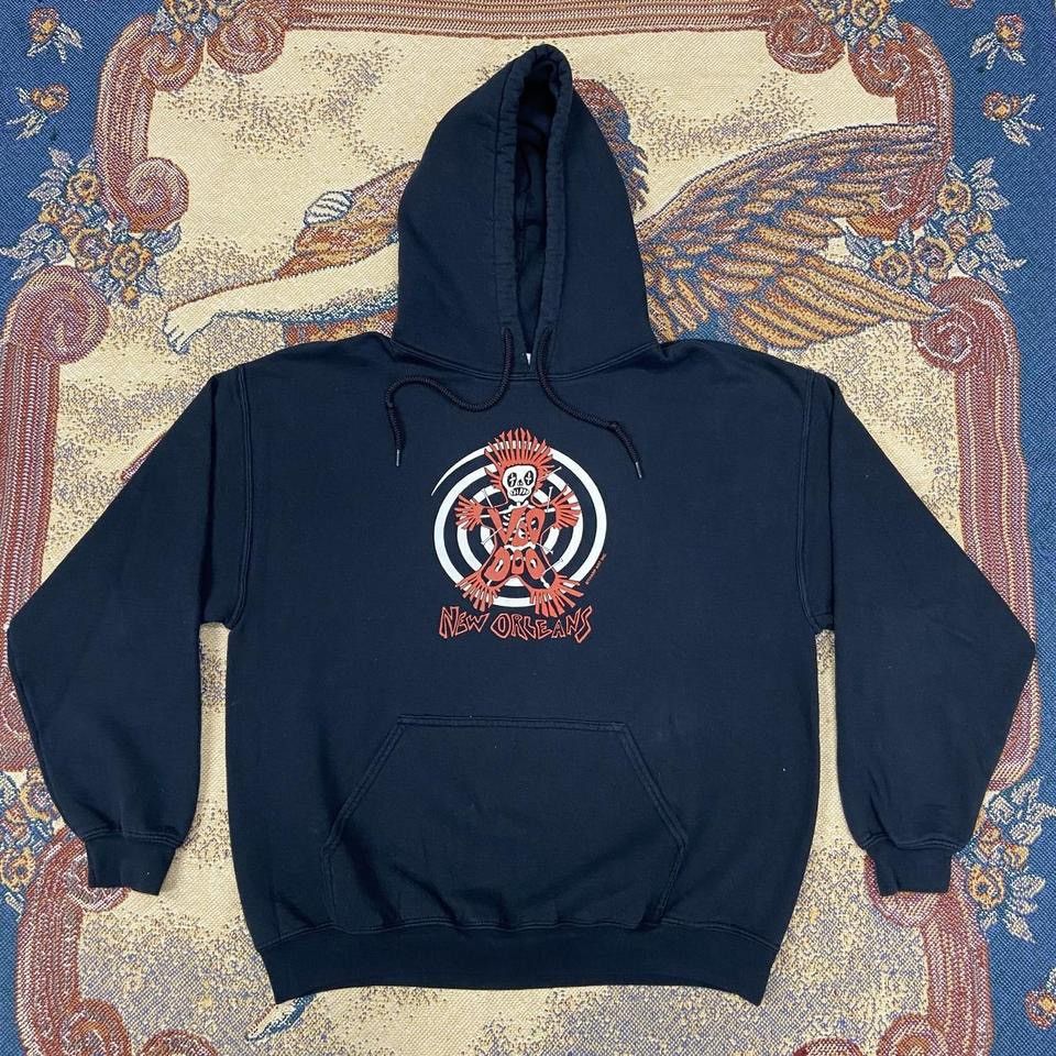 Vintage Vintage New Orleans Voodoo Hoodie Size US L / EU 52-54 / 3 - 1 Thumbnail