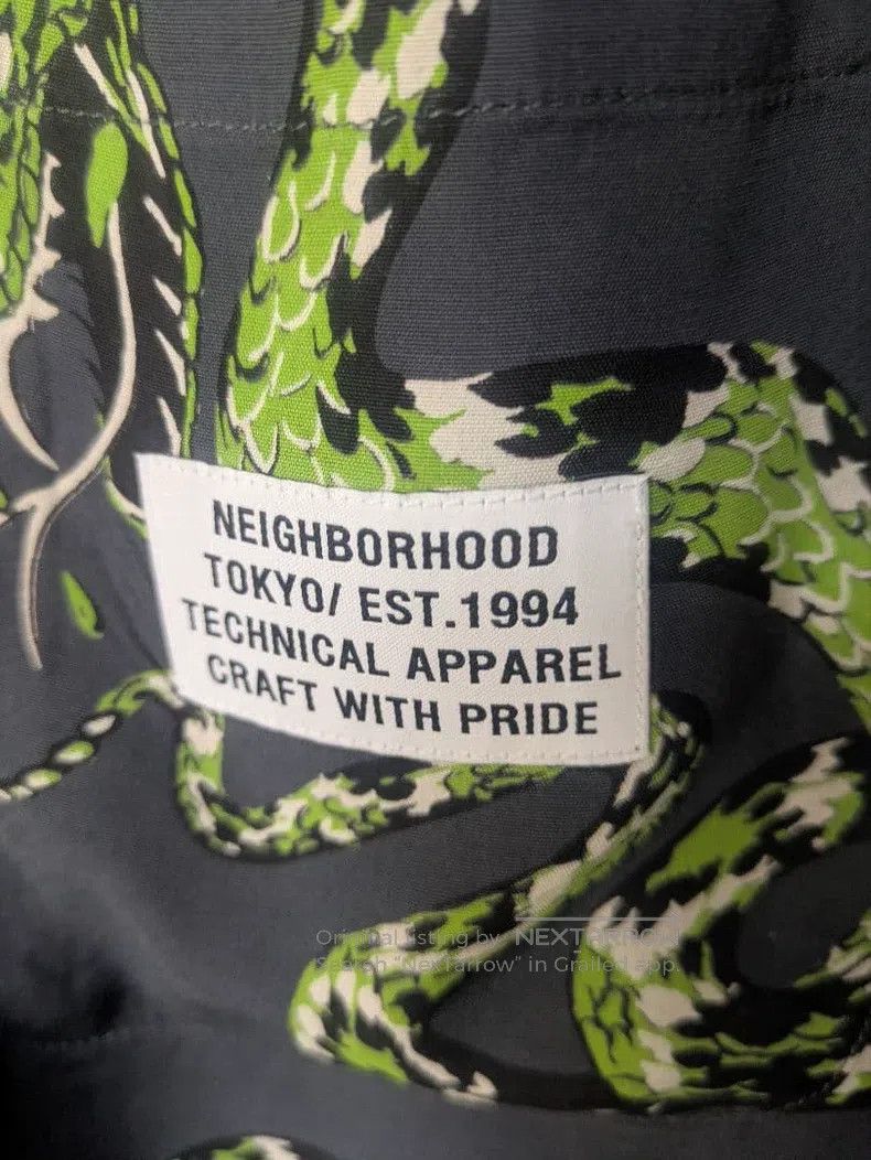 Neighborhood Neighborhood Hawaiian Shirt Size US M / EU 48-50 / 2 - 5 Thumbnail