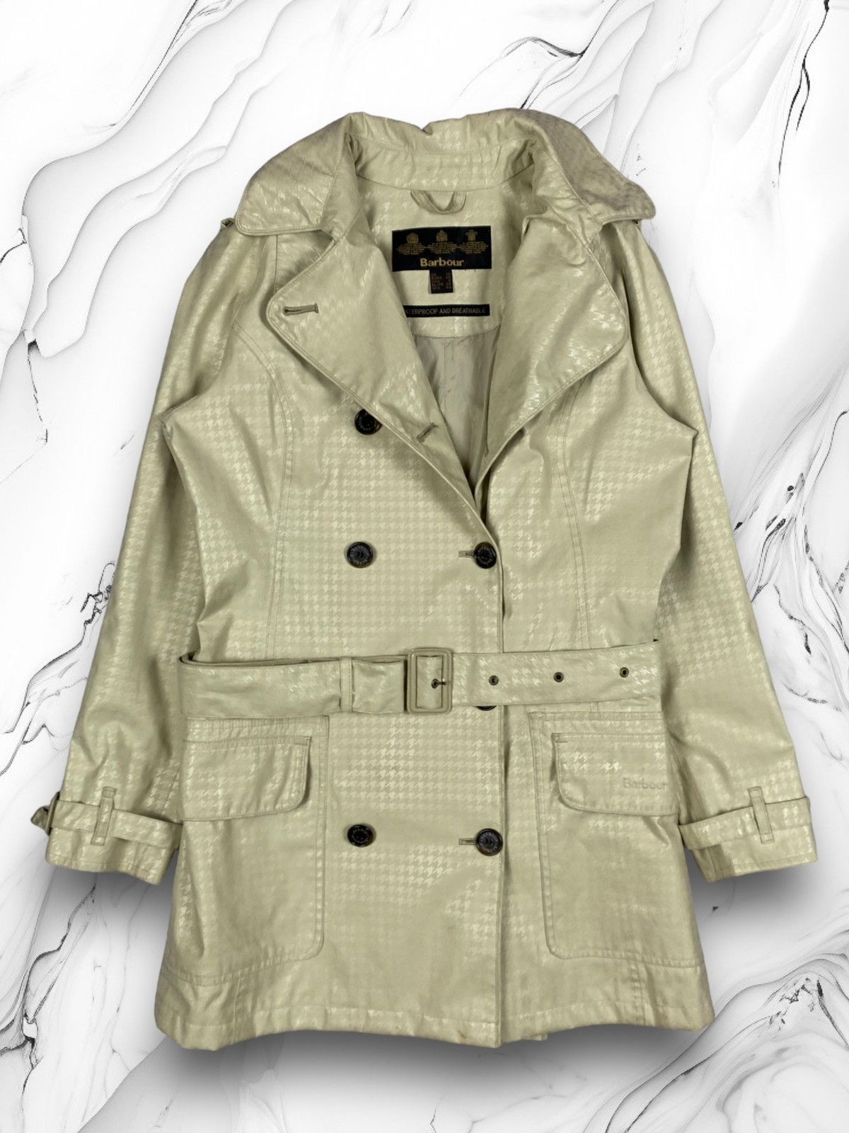 Vintage Barbour Waterproof And Breathable Coat Jacket