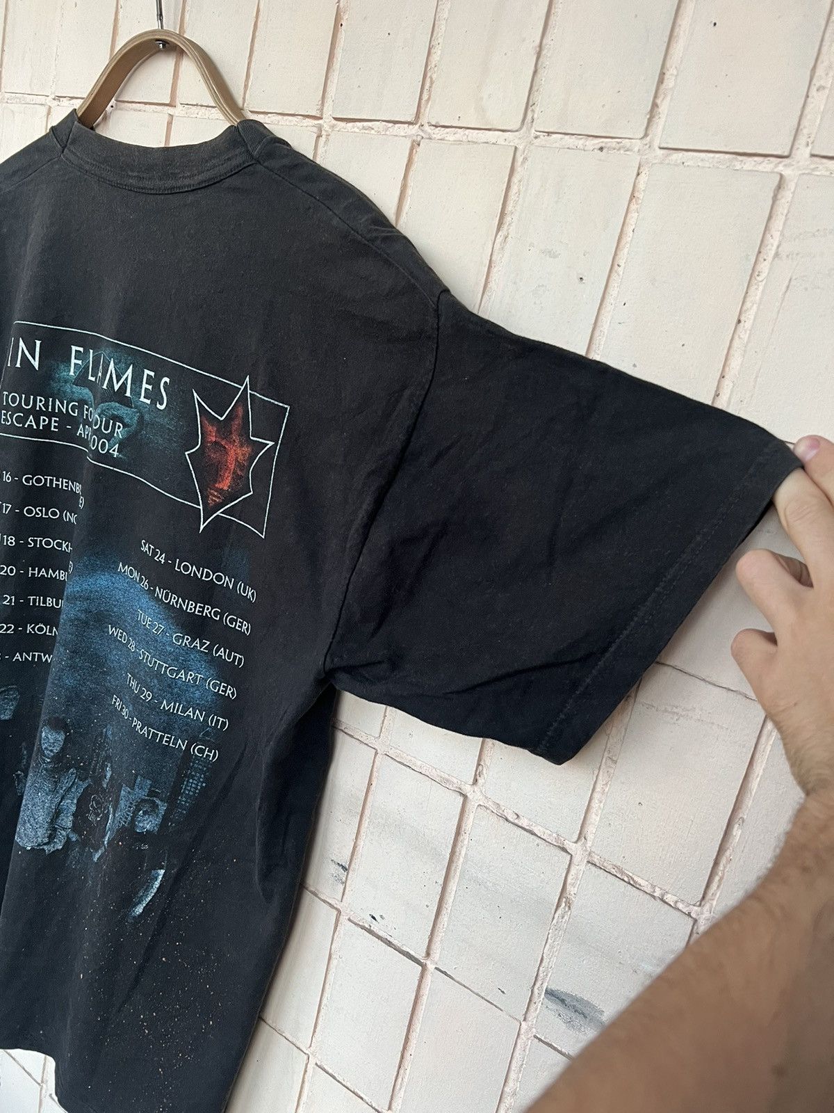 Vintage Vintage 2004 In Flames tour shirt Soundtrack to Your Escape Size US L / EU 52-54 / 3 - 13 Thumbnail