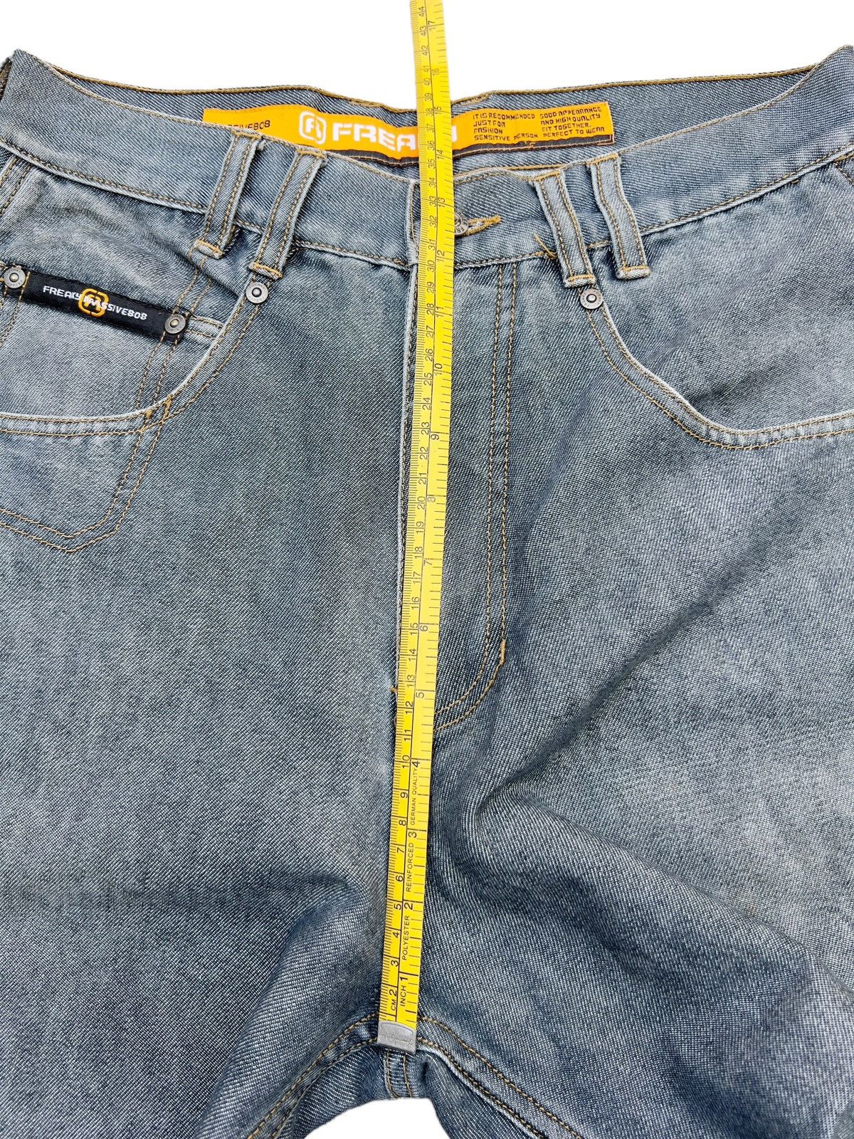 JNCO Y2K Freaky Massive Multipocket Baggy Boxy Denim Jeans 31 Size US 31 - 15 Thumbnail
