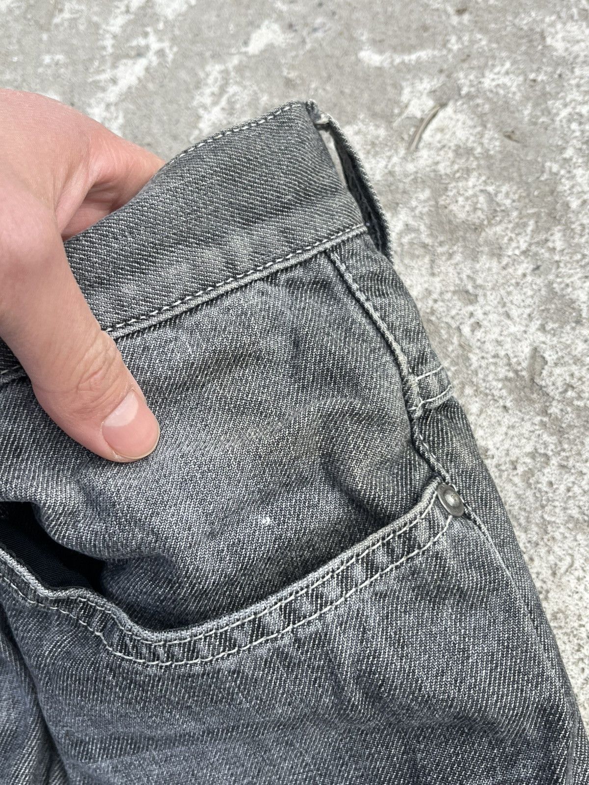 G-Star × Japanese Brand × Le Grande Bleu (L.G.B.) Vintage Big Logo G-Star Faded Jeans Rick Owens Style Denim Size US 32 / EU 48 - 16 Thumbnail
