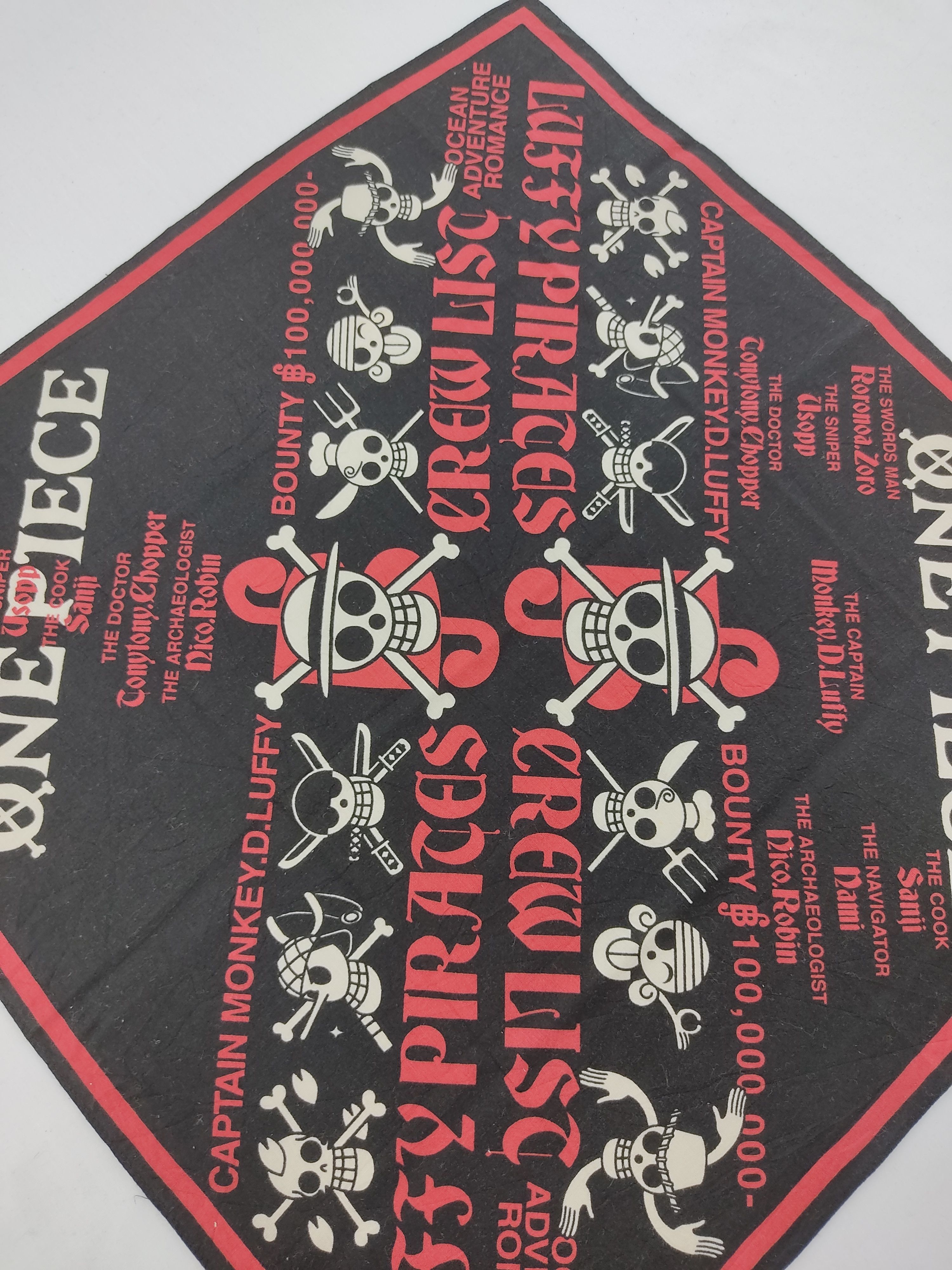One Piece Vintage One Piece Bandana Size ONE SIZE - 3 Thumbnail