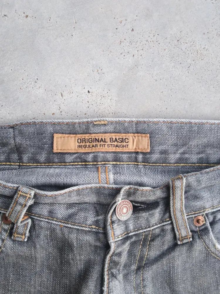 Japanese Brand Vintage Uniqlo S-002 Straight Leg Distressed Jeans 30x30 Size US 30 / EU 46 - 6 Thumbnail