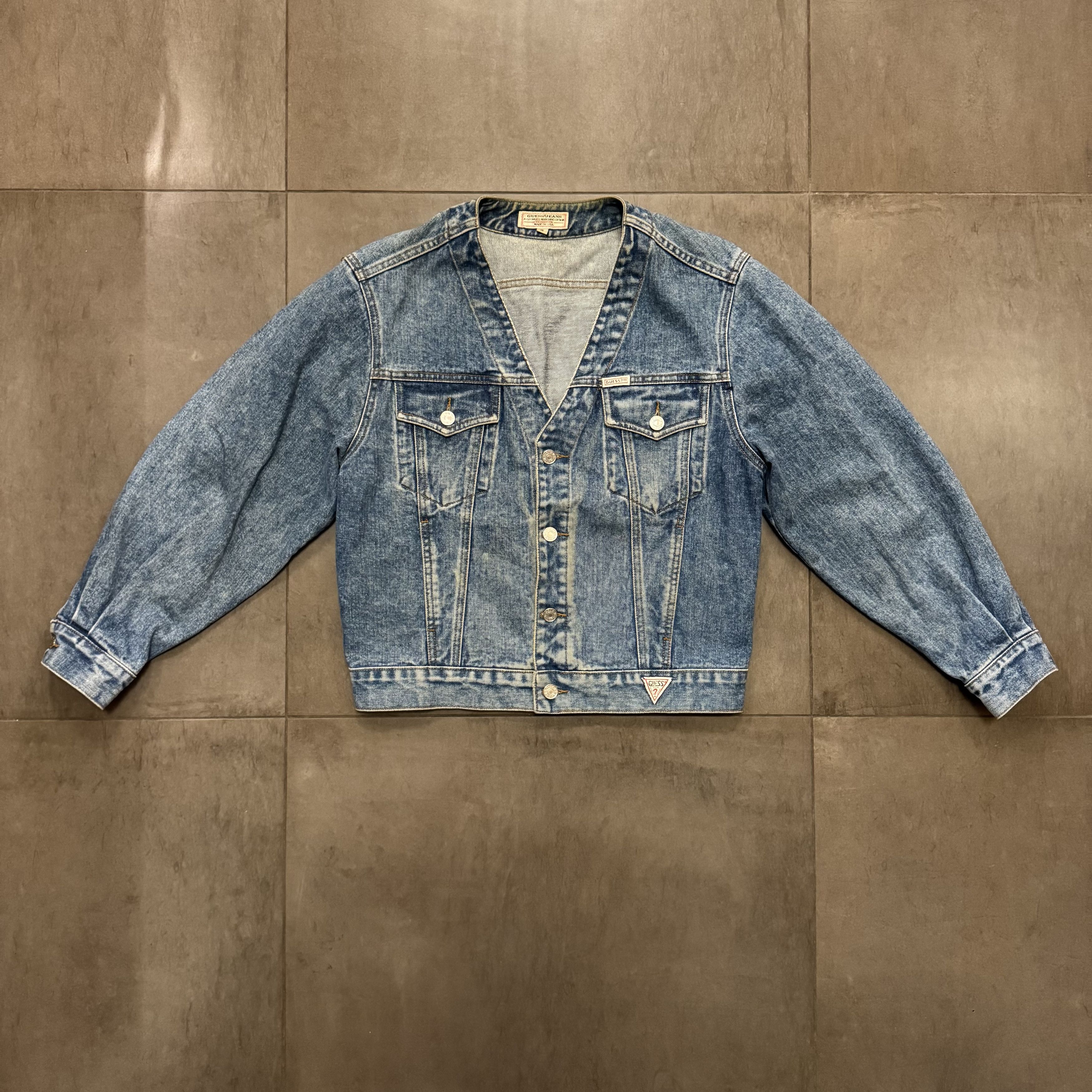 Georges Marciano Vintage 1980s Georges Marciano for Guess Denim Jacket, Small Size US S / EU 44-46 / 1 - 2 Thumbnail