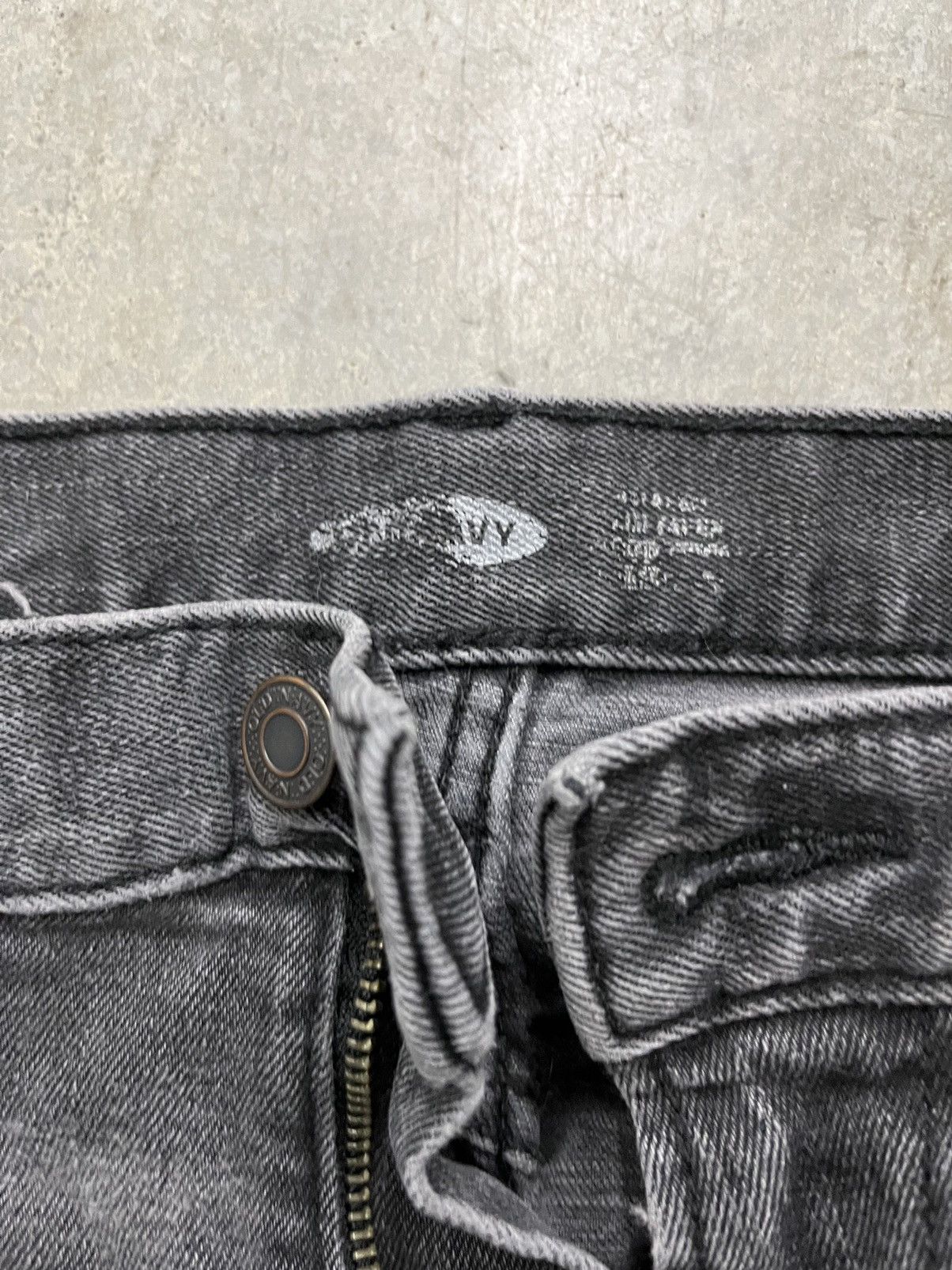 Old Navy Old Navy Black Denim Skinny Stretch Jeans Size US 28 / EU 44 - 3 Thumbnail