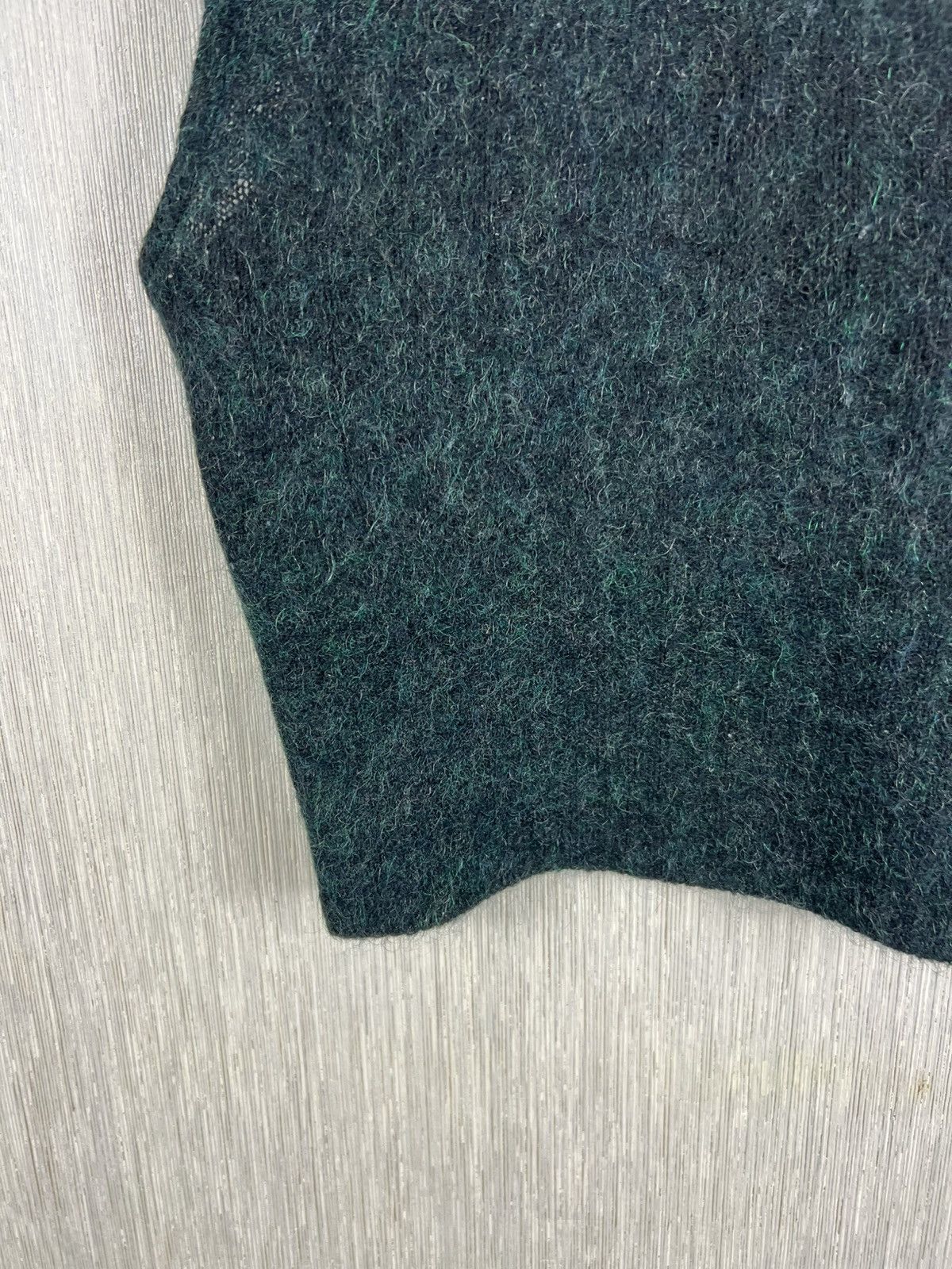 Acne Studios Acne studios wool mohair dark green vest sweater sleeveless Size S / US 4 / IT 40 - 5 Thumbnail