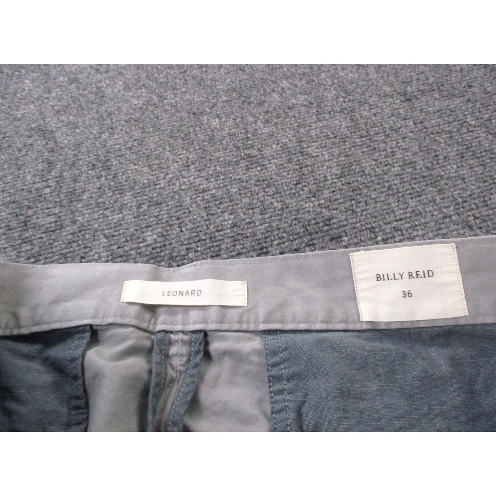 Billy Reid Billy Reid Pants Mens 36 Gray Chino Leonard Preppy Straight Leg Business Classic Shirt Trousers Mens Size US 36 / EU 52 - 7 Thumbnail