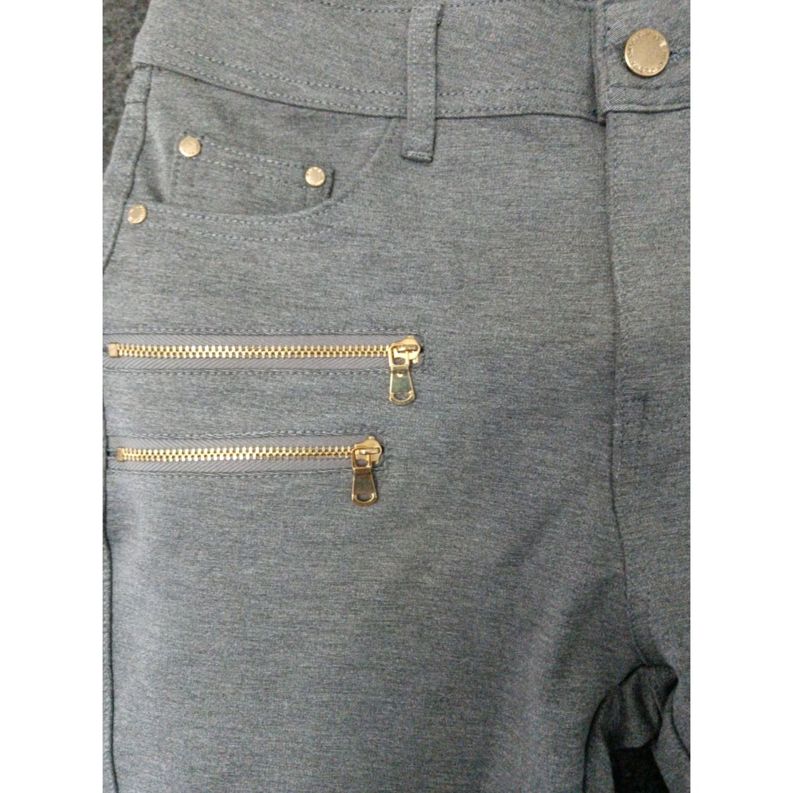 Vintage BAMANS Women's M Ultra Stretch Comfy Skinny Pants 5 Pockets Office Ponte Pant Size 32" / US 10 / IT 46 - 4 Thumbnail