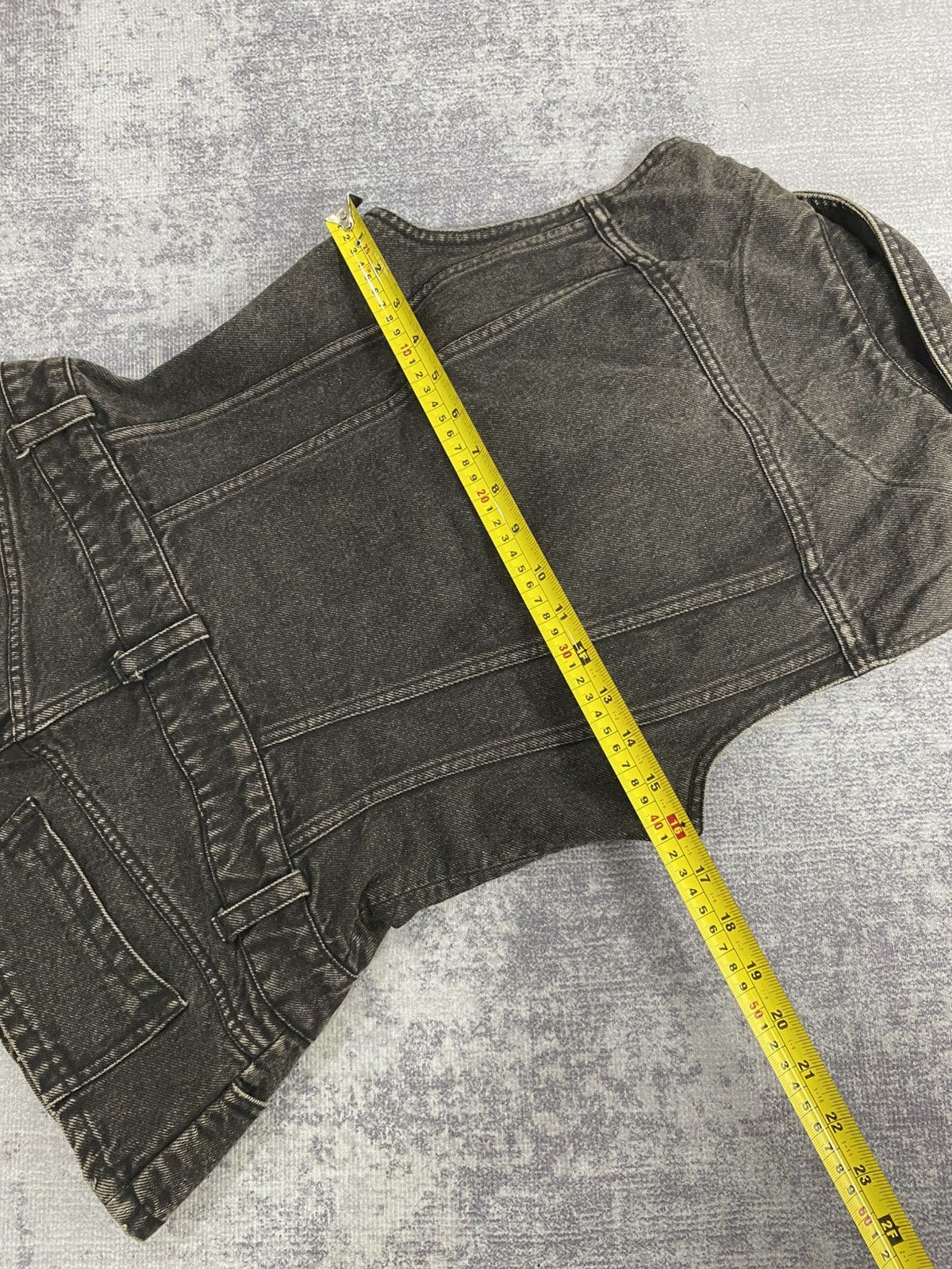 Michiko Koshino London michiko london corset lace up denim vest Size S / US 4 / IT 40 - 10 Thumbnail