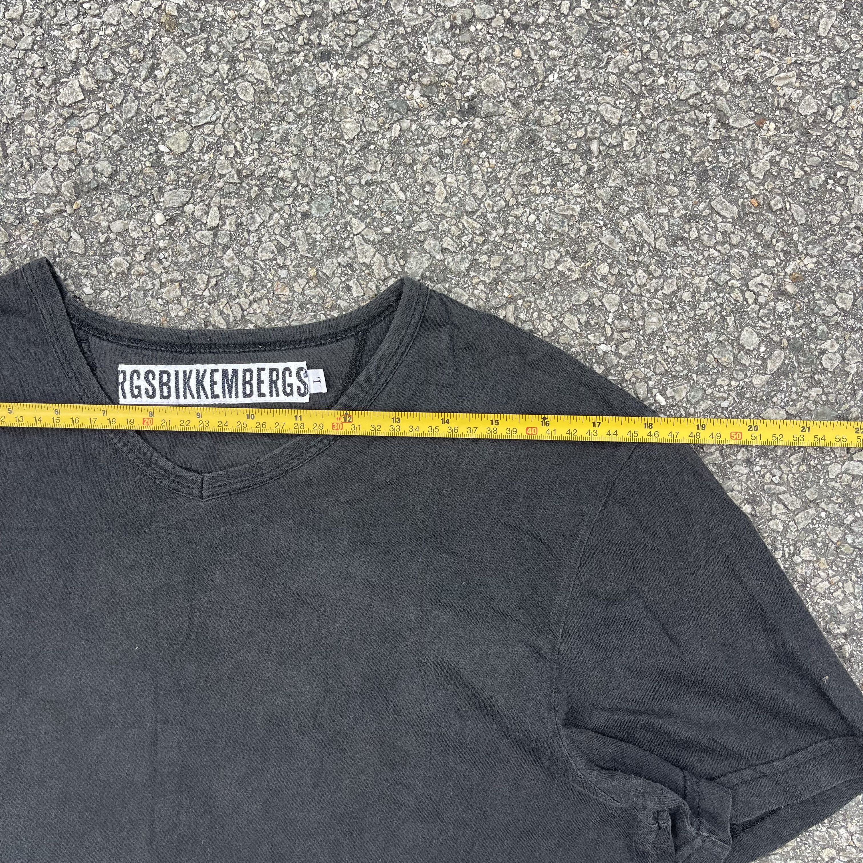 Dirk Bikkembergs Vtg Bikkembergs V-neck Short Sleeve TM size L Size US L / EU 52-54 / 3 - 8 Thumbnail