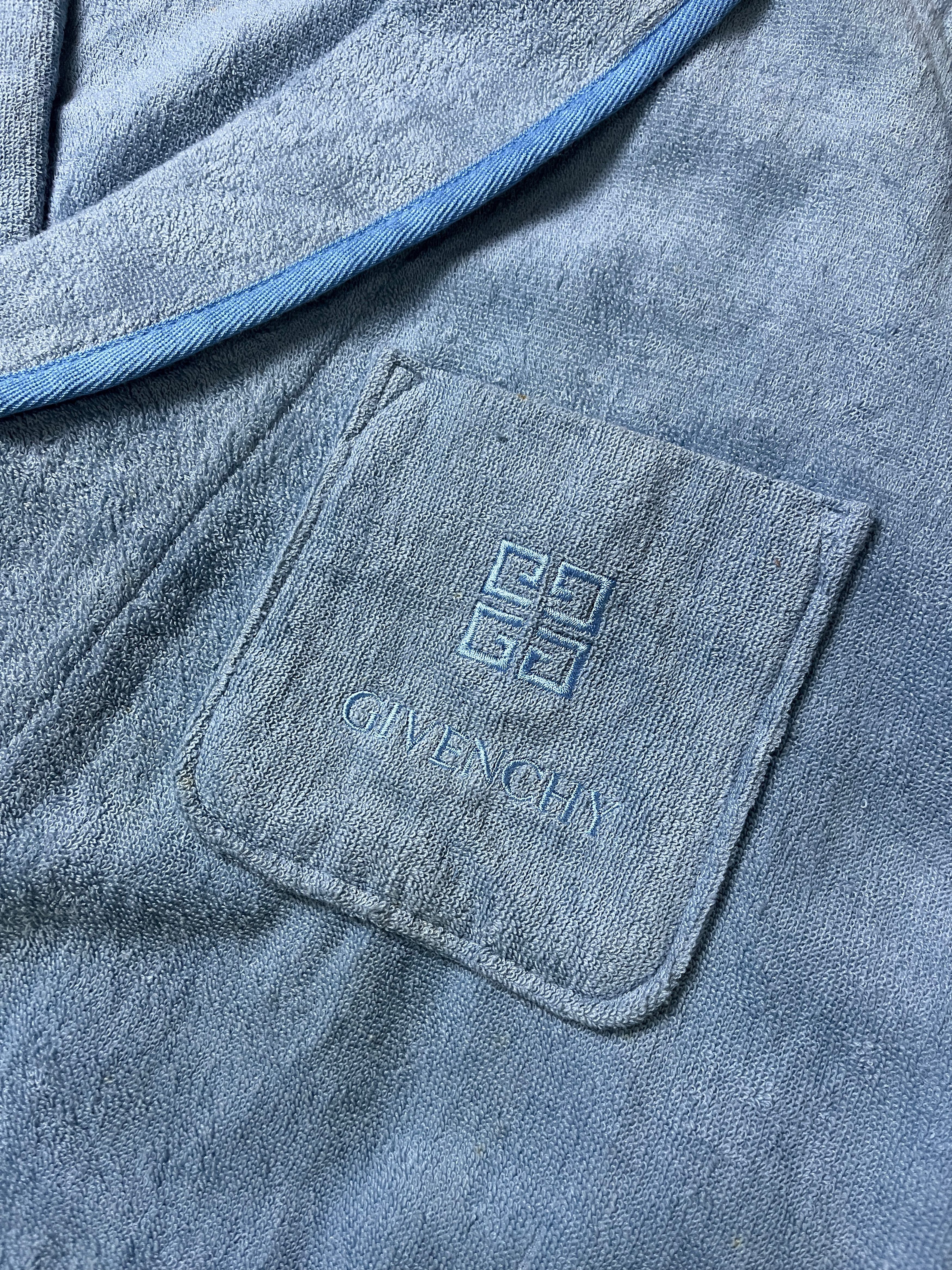 Givenchy Givenchy Paris Bath Robe Blue Size M Size US M / EU 48-50 / 2 - 6 Thumbnail