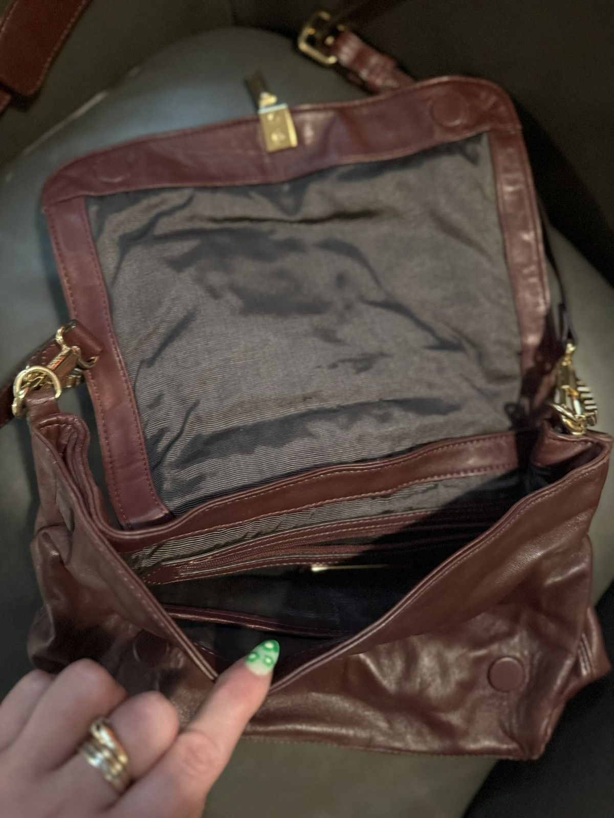 Elizabeth and James ELIZABETH AND JAMES Brown Leather Cynnie Crossbody Size ONE SIZE - 6 Thumbnail