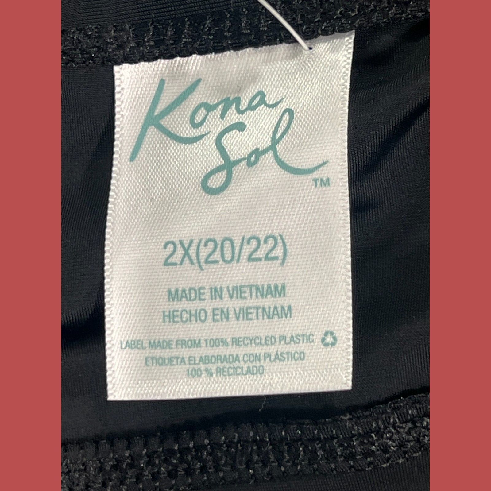 Other Kona Sol - Women's Swim Skirtini - Black - 2XL (20/22) Size ONE SIZE - 13 Thumbnail
