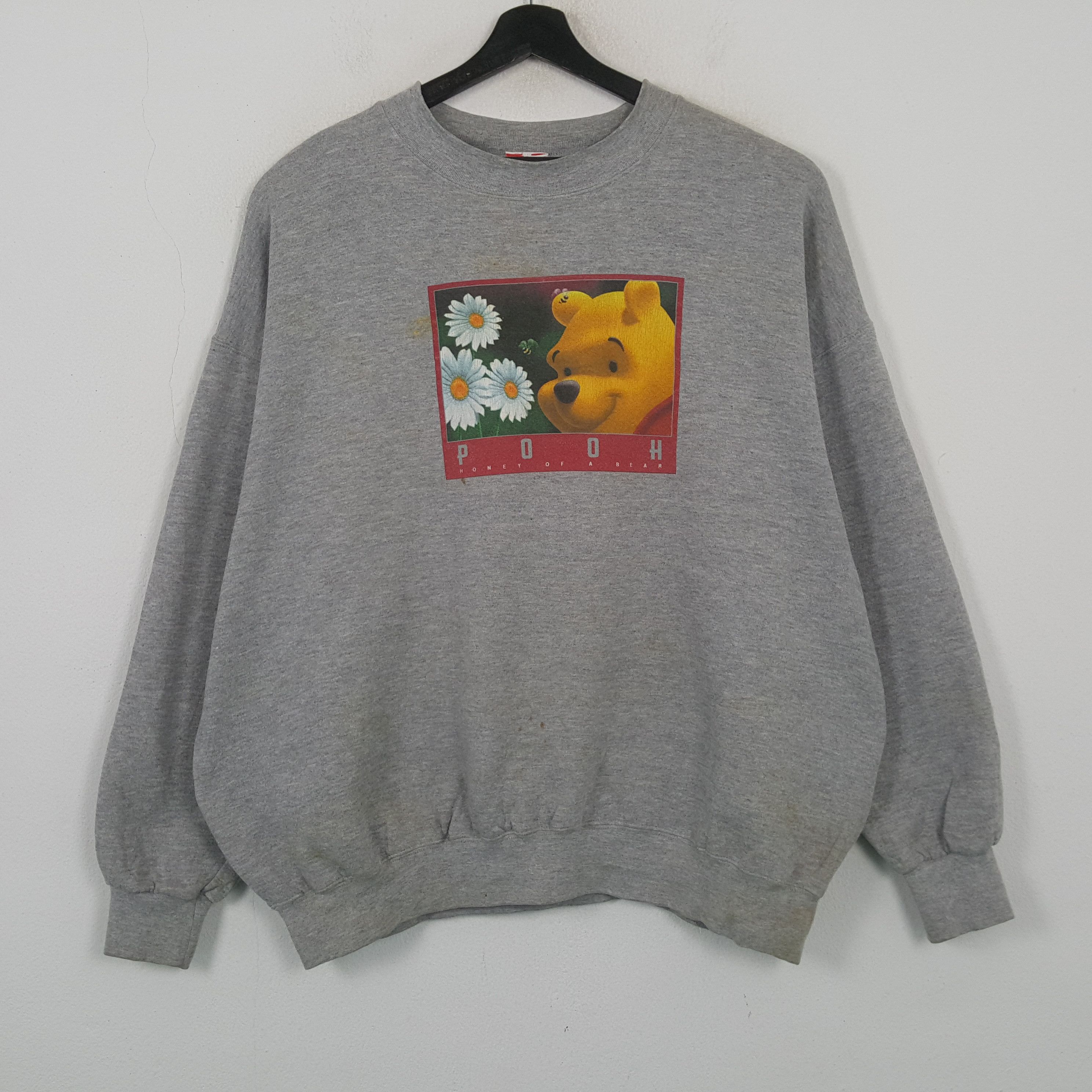 Disney Winnie The Pooh Cartoon Character Sweatshirt RR7 Size US XXL / EU 58 / 5 - 1 Thumbnail