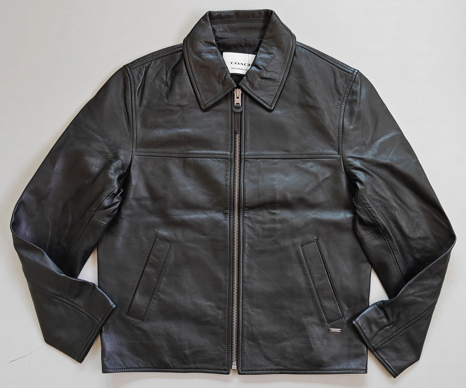 Coach Coach Leather Jacket FTP 5047 Size US S / EU 44-46 / 1 - 1 Thumbnail