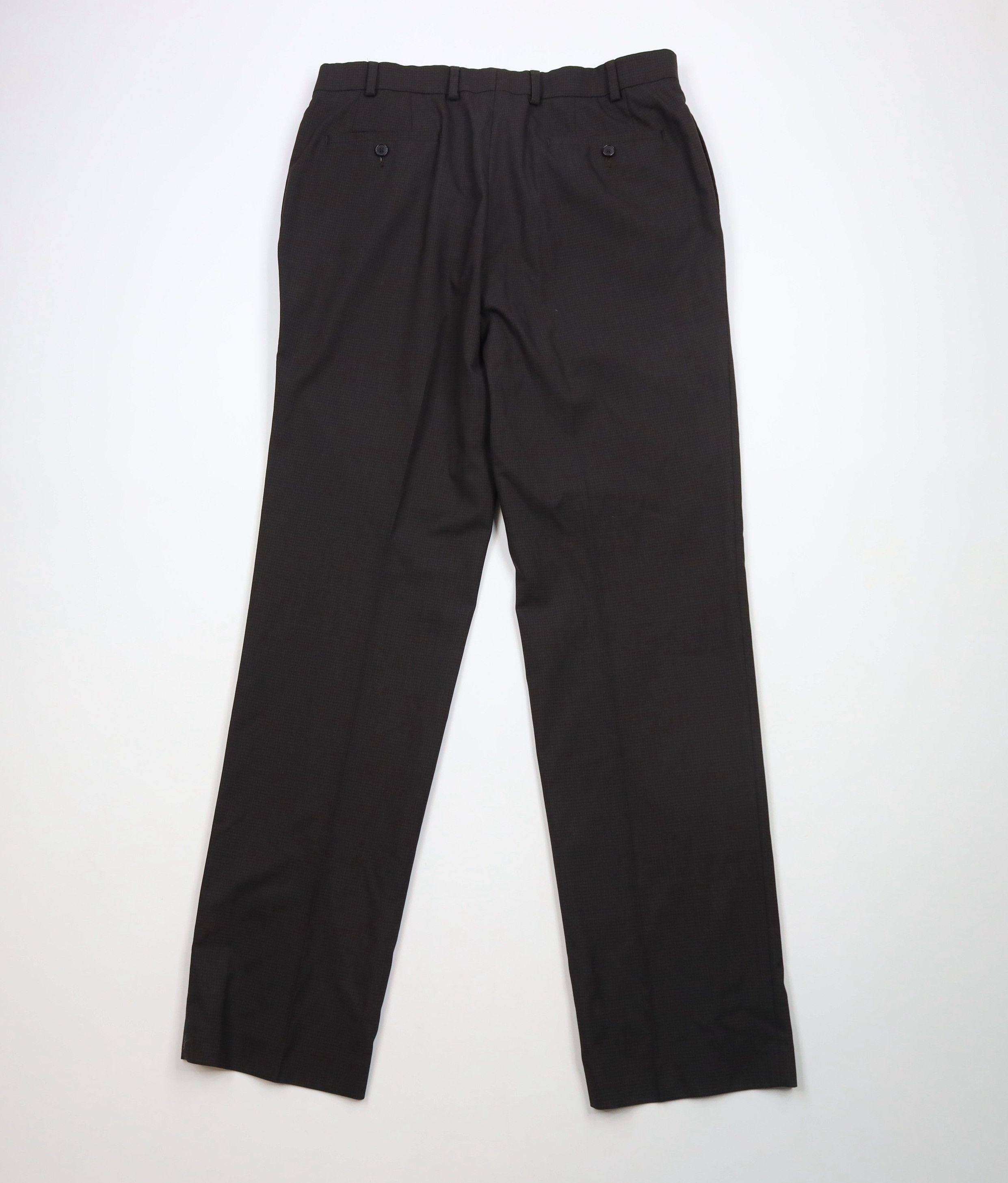 Ralph Lauren × Vintage Vintage Ralph Lauren Rayon Blend Wide Leg Chino Pants Brown Size US 36 / EU 52 - 9 Thumbnail