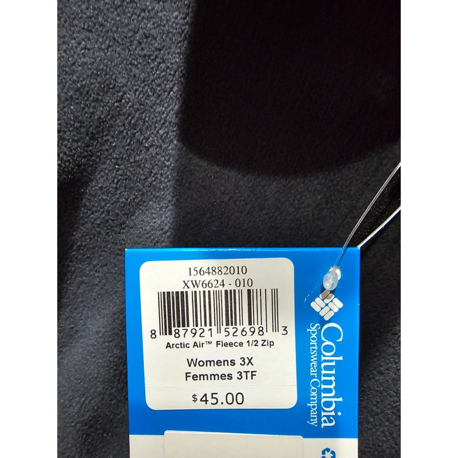 Columbia Columbia "Arctic Air" Fleece 1/2 Zip" in a women's 3XL Size 3XL / US 20-22 - 2 Thumbnail
