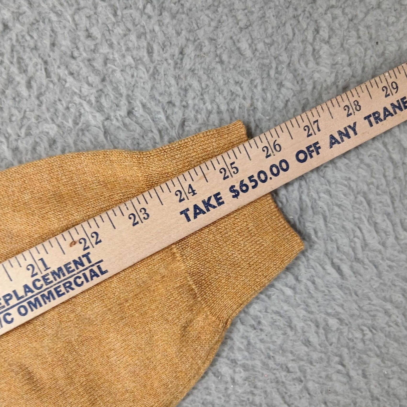 Vintage Jos A Bank Merino Wool Polo Sweater Men's XL Tan Brown Long Sleeve Size US XL / EU 56 / 4 - 7 Thumbnail