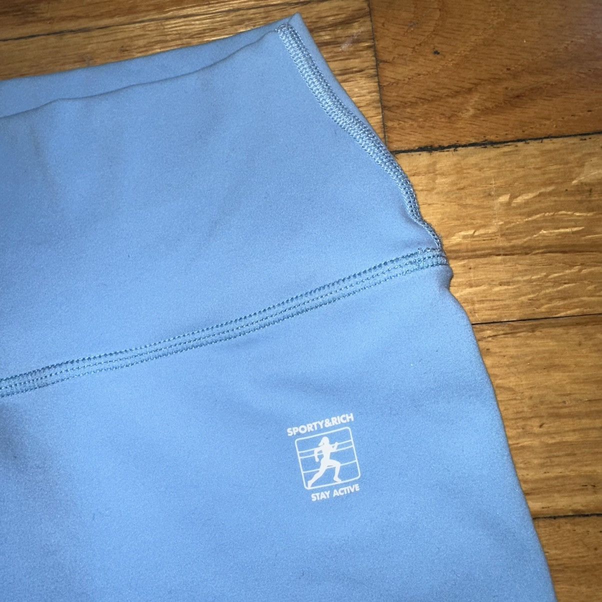 Sporty & Rich Runner biker shorts Size 28" / US 6 / IT 42 - 4 Thumbnail