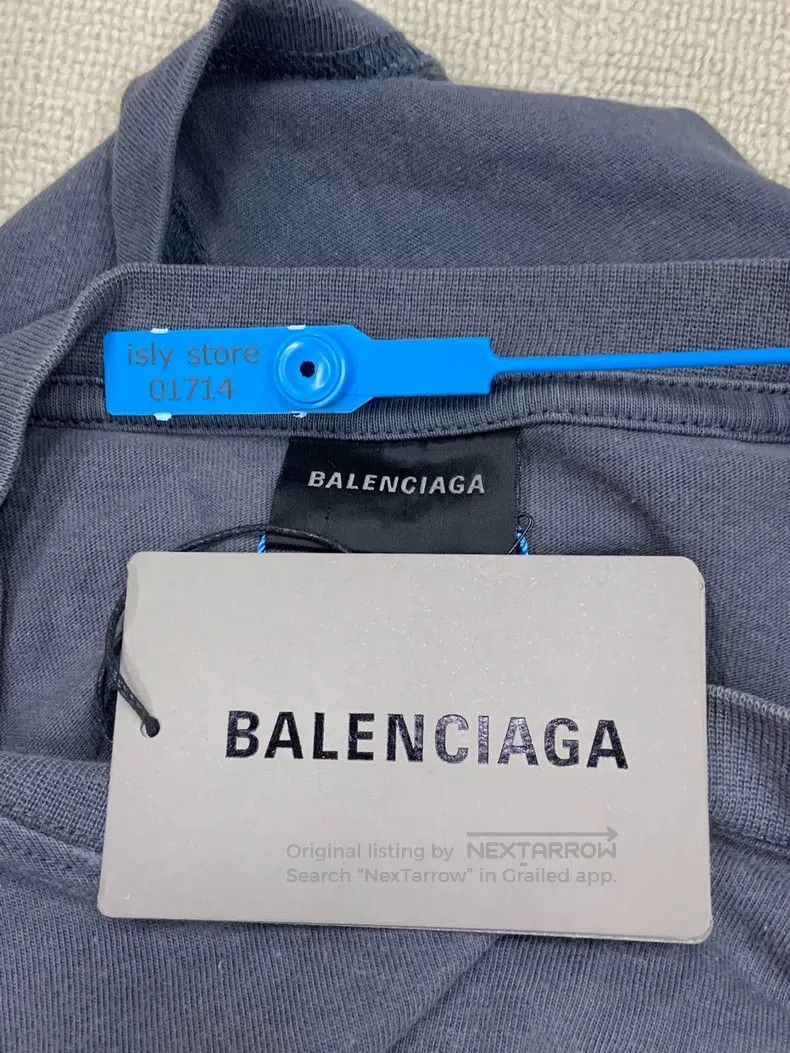 Balenciaga Balenciaga Letter Printed Casual Round Neck Short Sleeve T Size US M / EU 48-50 / 2 - 5 Thumbnail