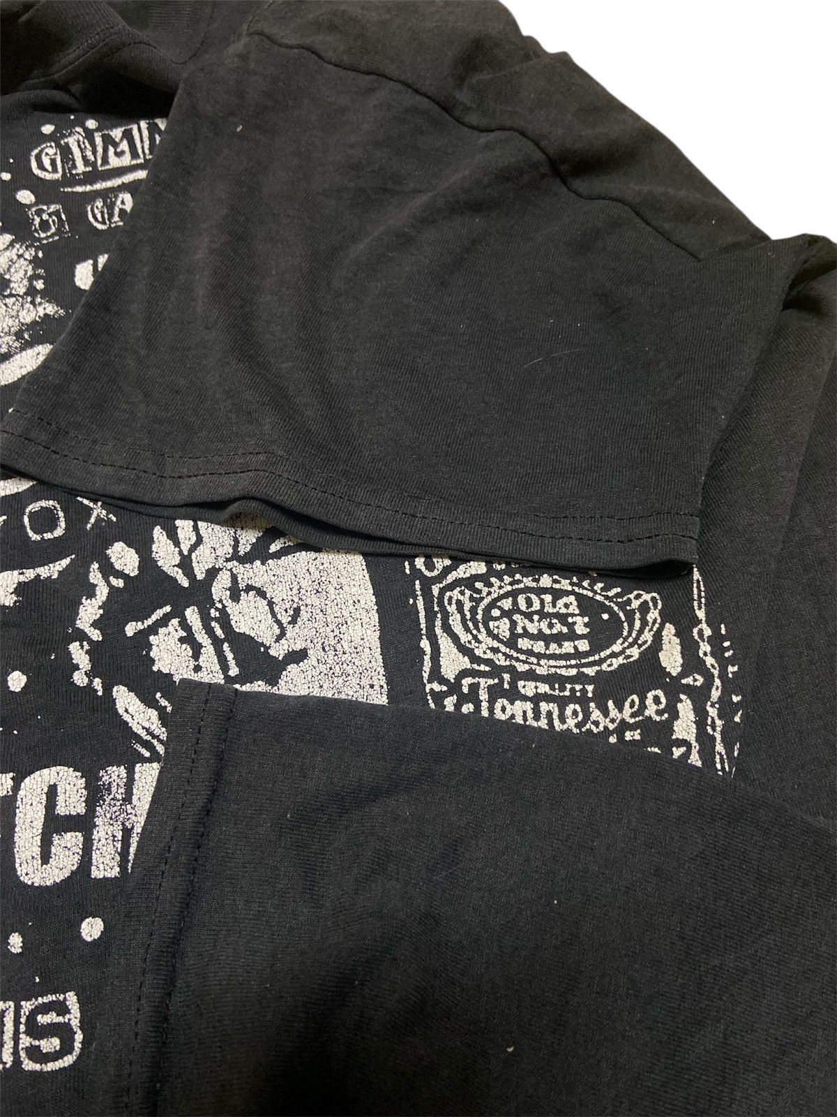 Vintage Vintage band rock 90s black Size US L / EU 52-54 / 3 - 4 Thumbnail