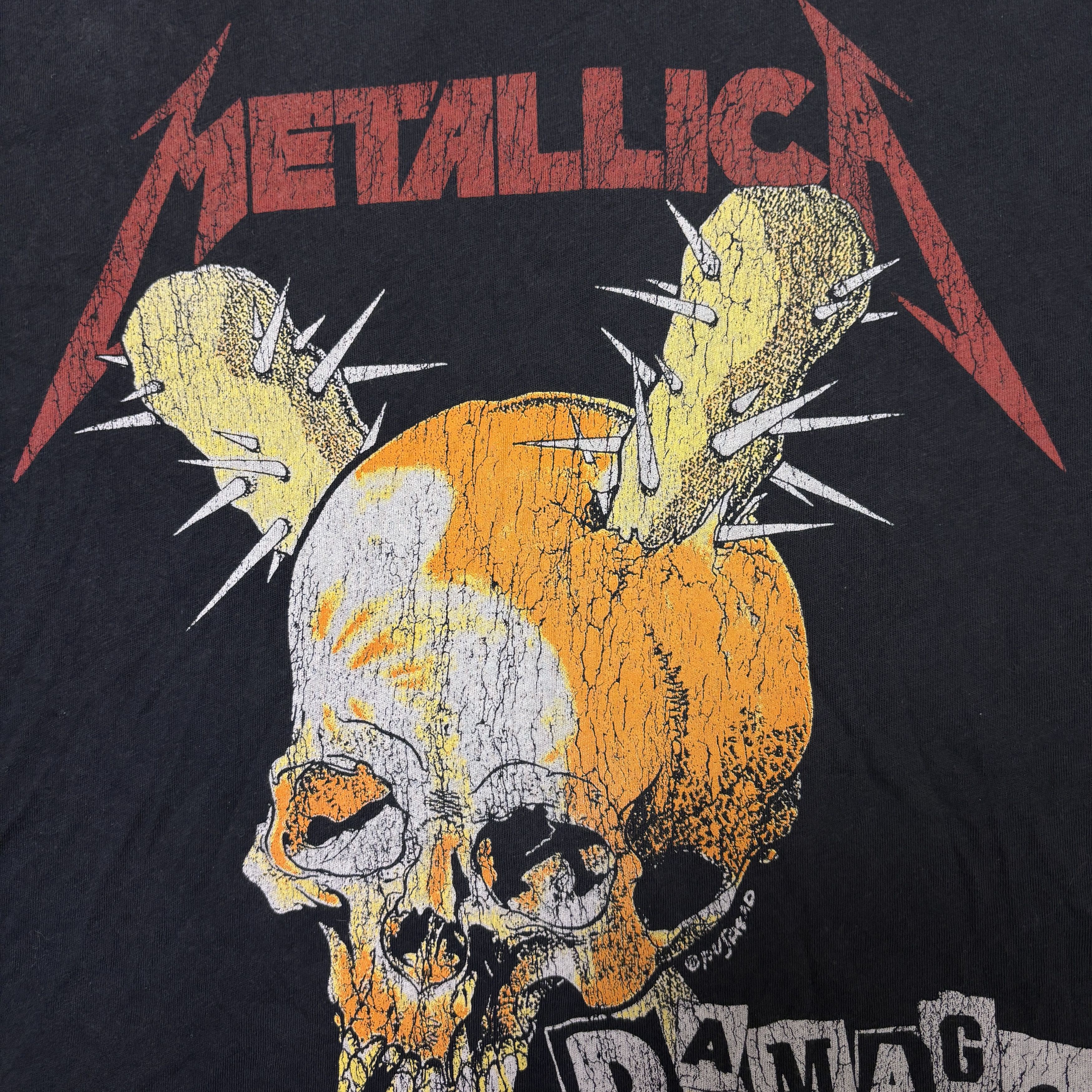 Band Tees Metallica Shirt Vintage Metal Band T Shirt Megadeth Slayer Size US XL / EU 56 / 4 - 5 Thumbnail