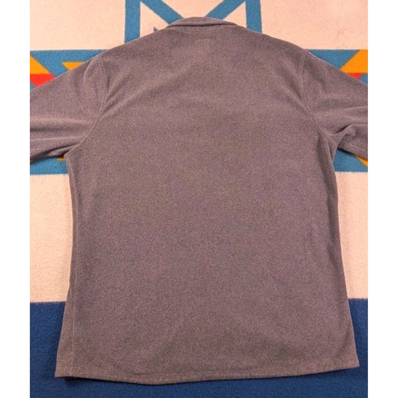 Vuori Vuori Button Down Shirt Fleece Jac Shacket Casual Grey Large Mens Tan Size US L / EU 52-54 / 3 - 3 Thumbnail