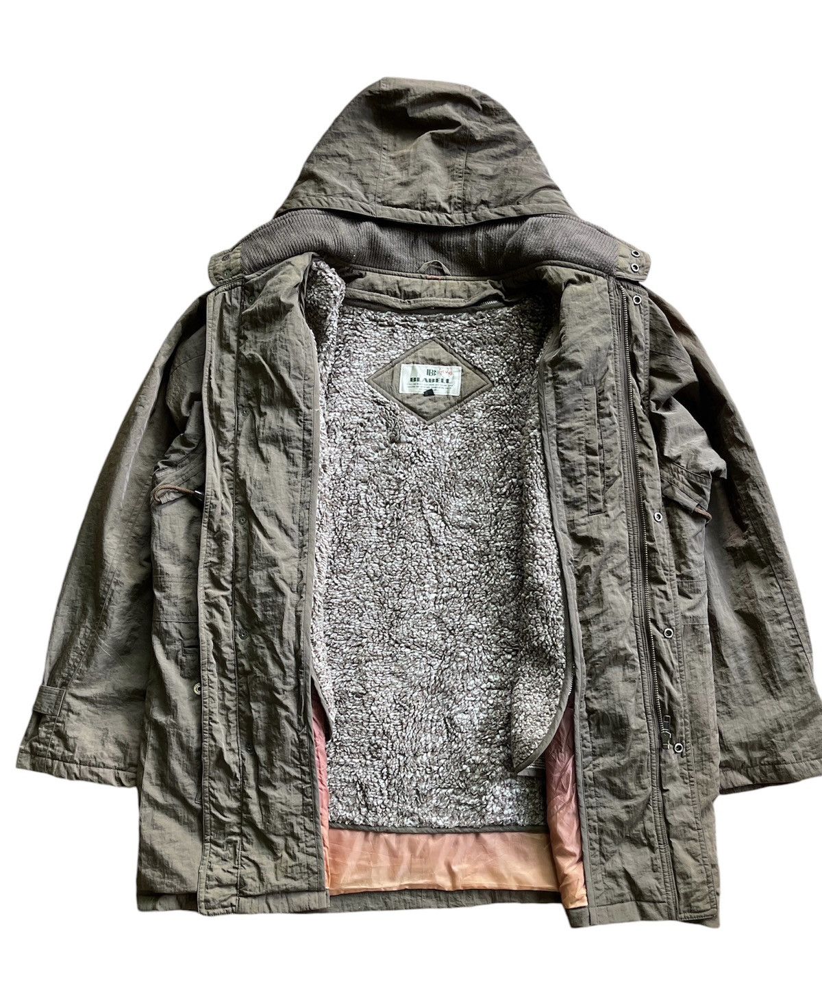 Japanese Brand × Vintage Japanese Vintage Blabell Hood Bomber Jacket Size US M / EU 48-50 / 2 - 4 Thumbnail