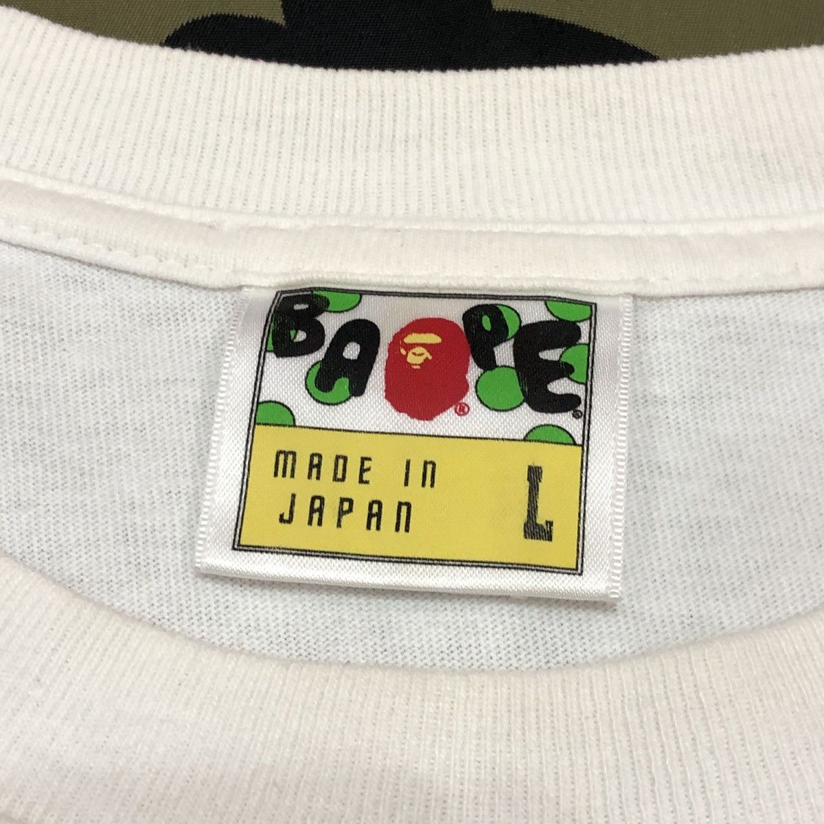 Bape Bape College Logo Harajuku Swarovski Tee Size US L / EU 52-54 / 3 - 7 Thumbnail