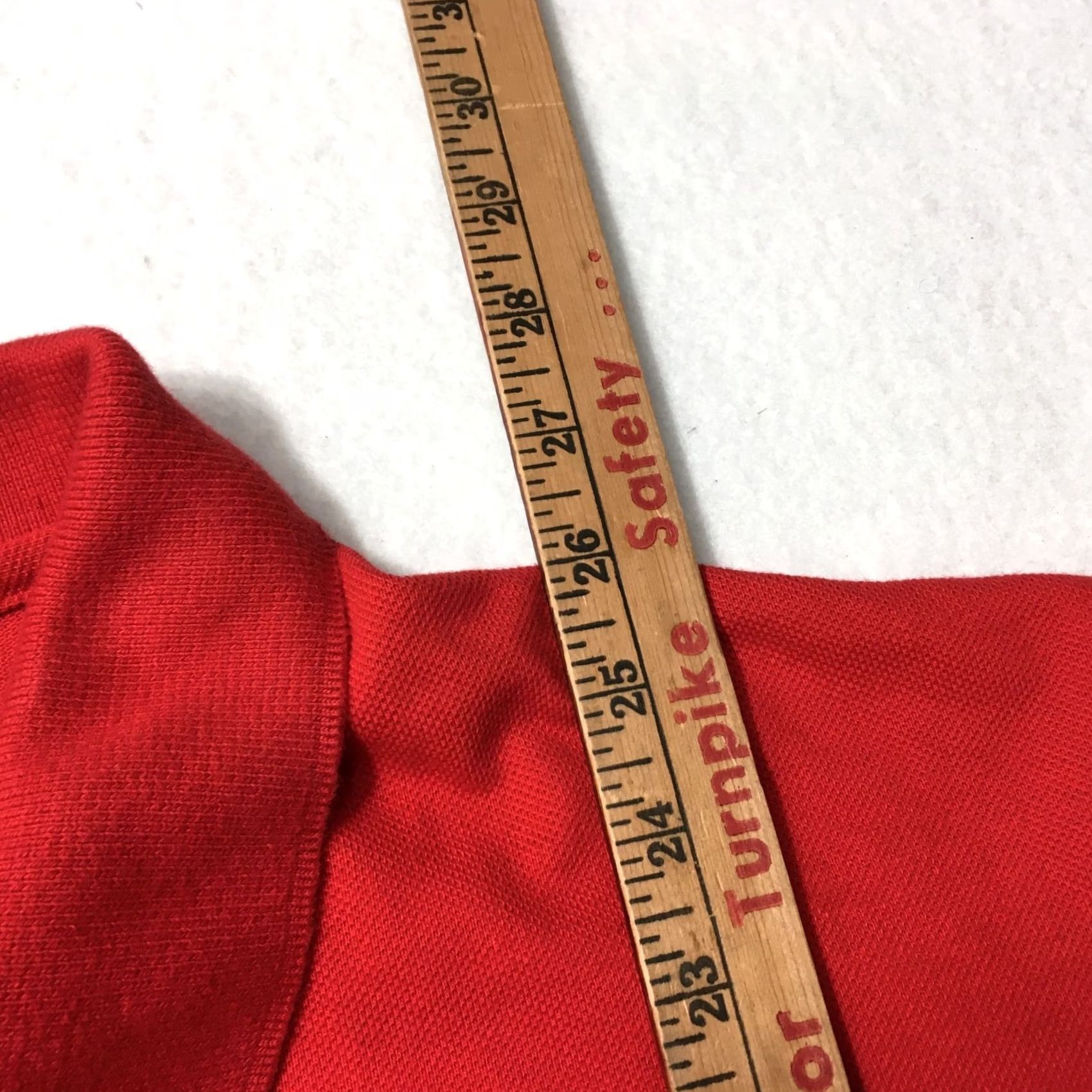 Jerzees JERZEES Sun-Maid Men's Polo Shirt LARGE Cotton Red Short Sleeve Size US L / EU 52-54 / 3 - 5 Thumbnail
