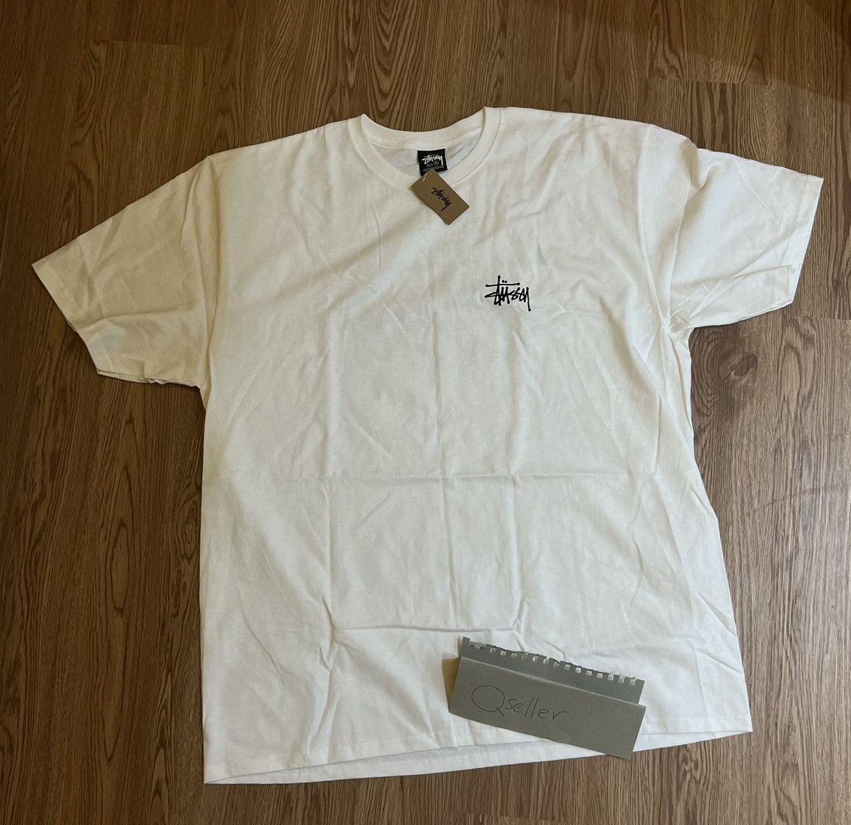 Stussy Stussy basic white tee Size US XL / EU 56 / 4 - 1 Thumbnail