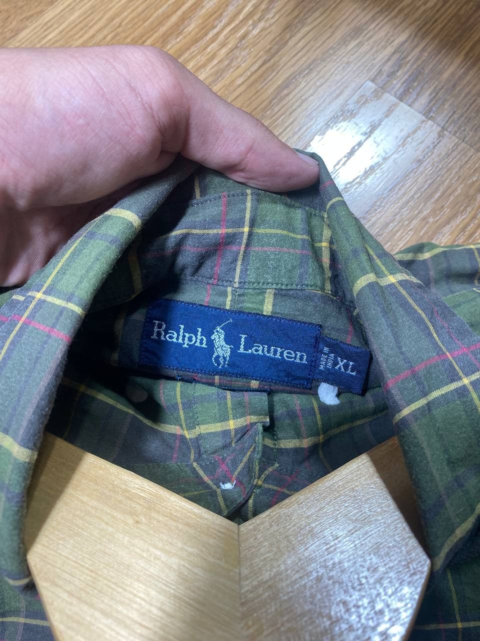 Polo Ralph Lauren Vintage Polo Ralph Lauren Denim Shirt Buttons Long Sleeve Size US XL / EU 56 / 4 - 2 Thumbnail