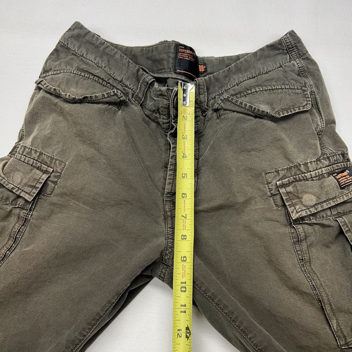 Superdry Superdry Cargo Pants Green Pocket Core Tactical Utility Work Size US 30 / EU 46 - 20 Thumbnail