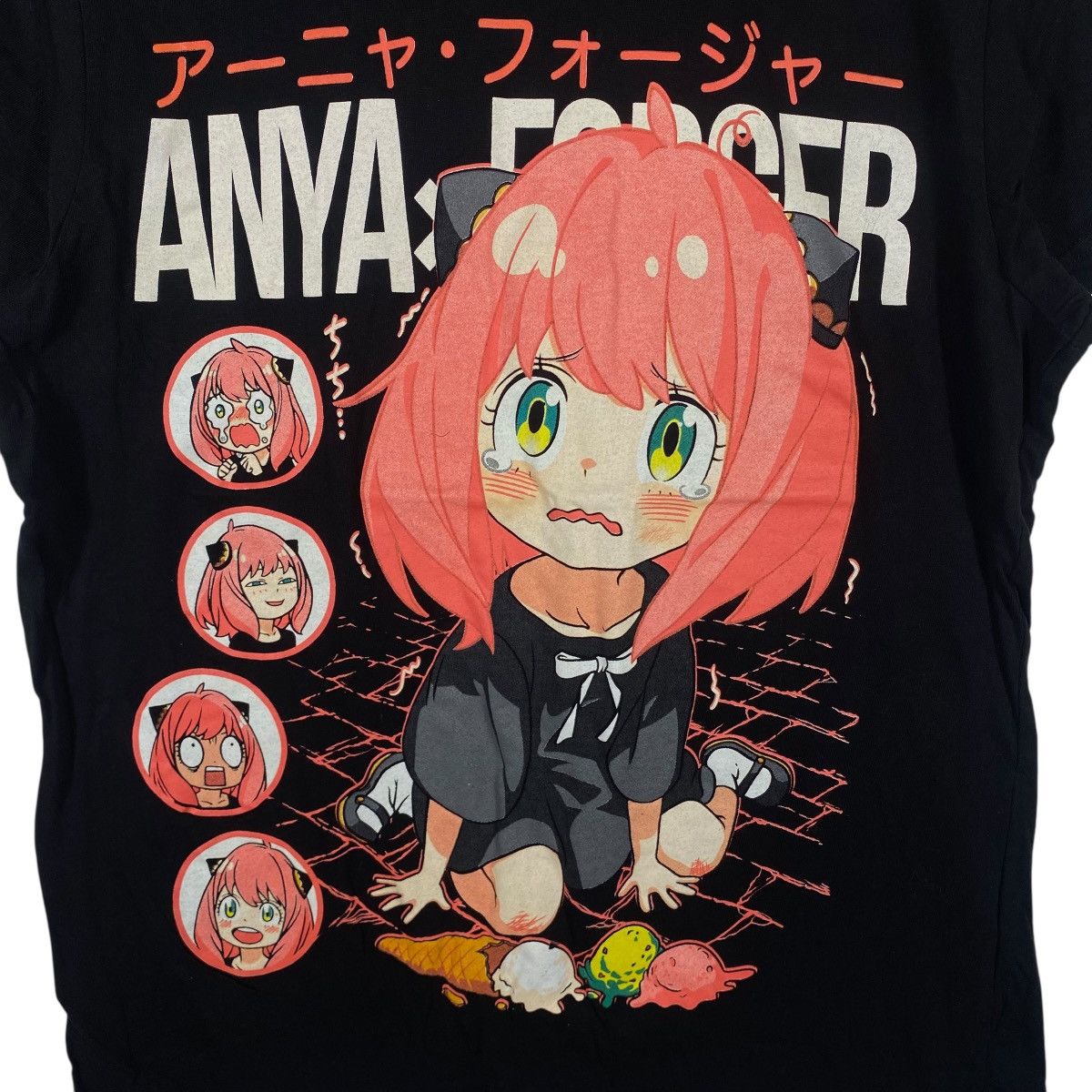 Anime SPY x FAMILY Anya Forger Graphic Anime Tee Shirt Medium Size Size US M / EU 48-50 / 2 - 2 Thumbnail