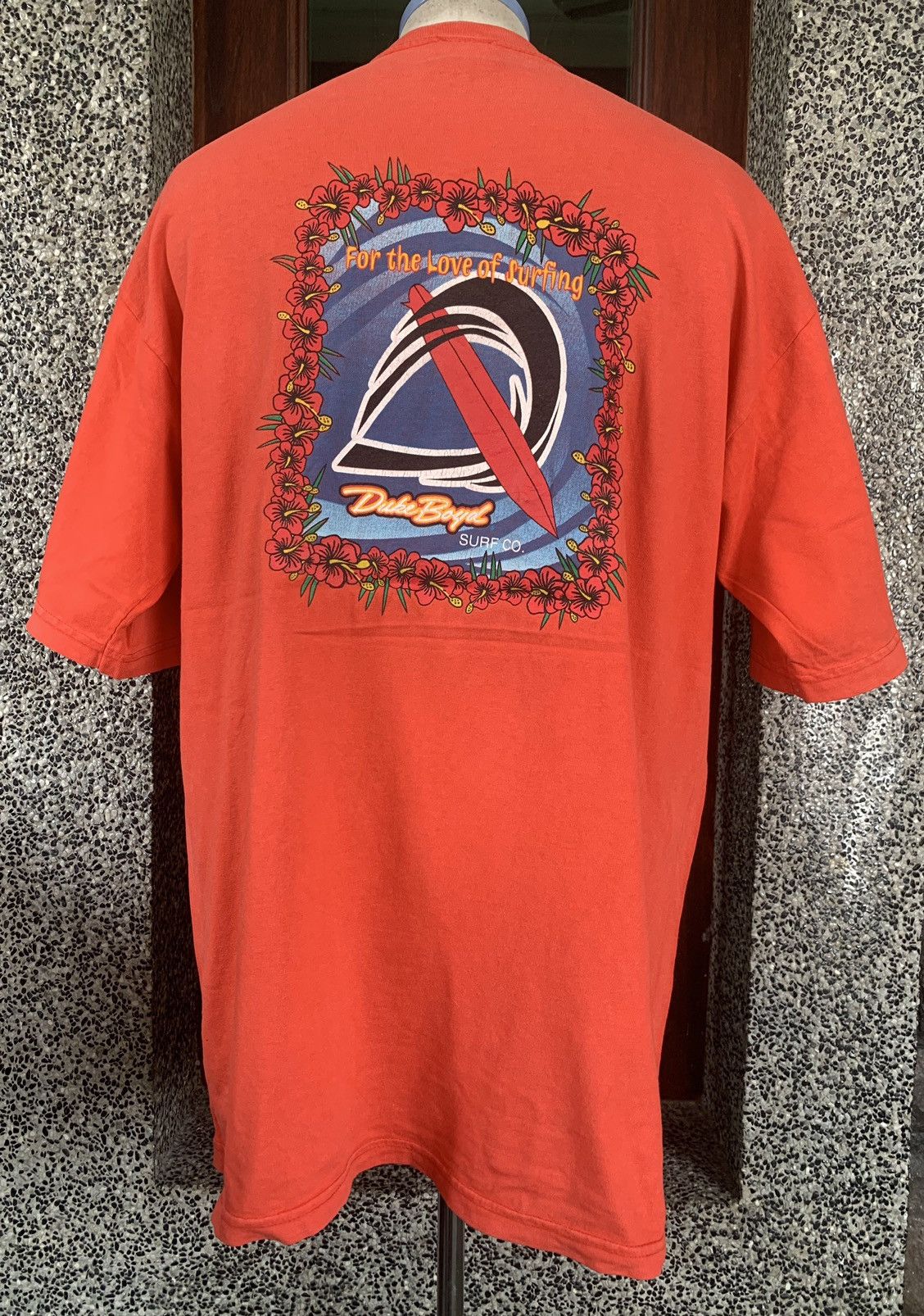 Vintage Vintage 90s Duke Boyd Surf / Surfing T shirt Size US M / EU 48-50 / 2 - 1 Thumbnail