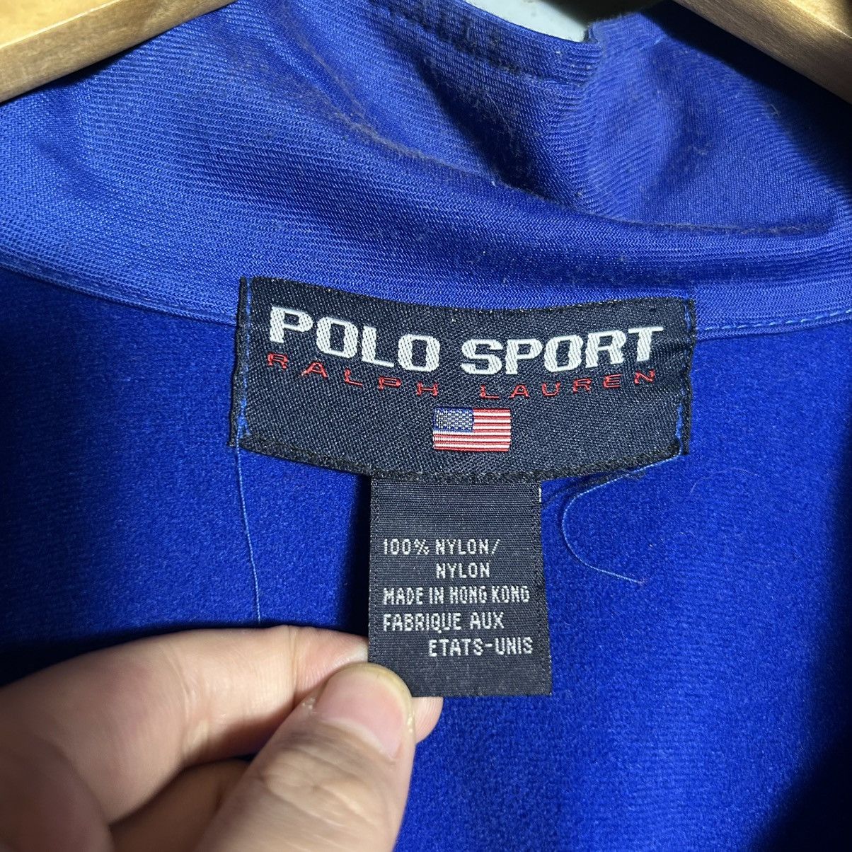 Polo Ralph Lauren × Vintage Vintage 90s Polo Sport Ralph Lauren Logo Tracksuit Jacket Size US XL / EU 56 / 4 - 8 Thumbnail