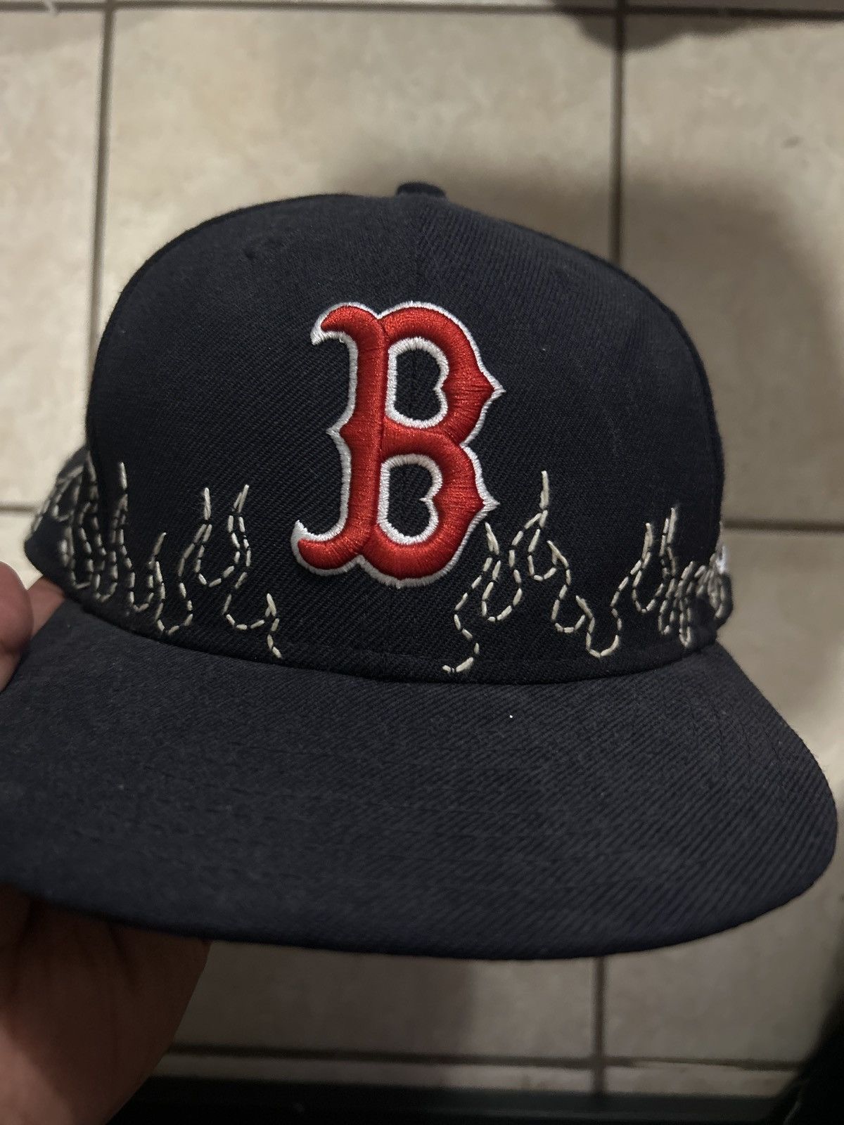 New Era Boston Red Soxs Fitted Size ONE SIZE - 1 Thumbnail