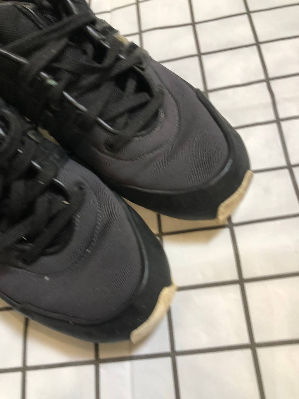 Adidas × Y-3 ADIDAS Y3 Yohji Yamamoto Mens Trainers Navy Black Leather Size US 7.5 / EU 40-41 - 4 Thumbnail