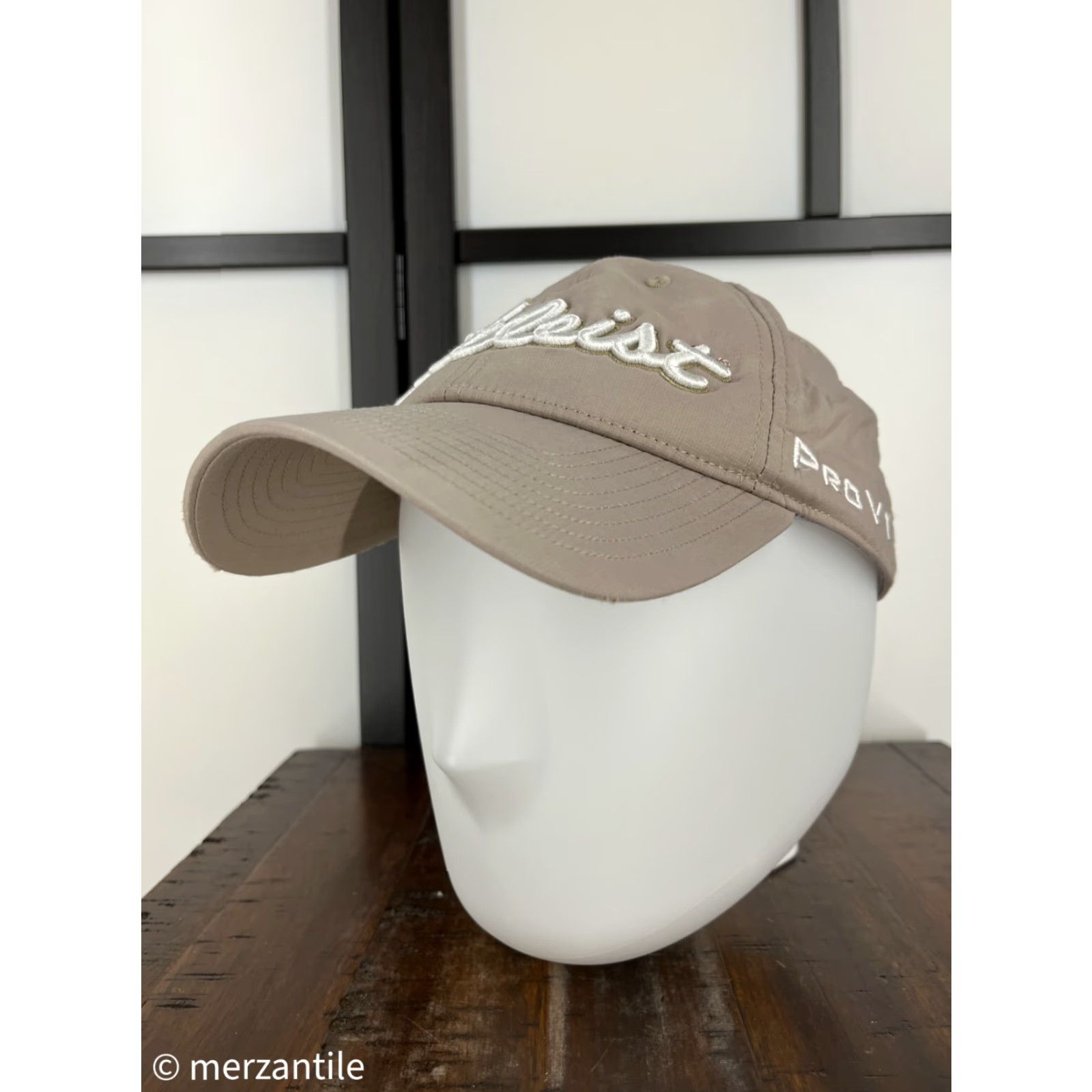 Titleist Titleist Hat Cap Strap Back Adult Beige Golf Logo Adjustable Polyester Outdoor G Size ONE SIZE - 4 Thumbnail