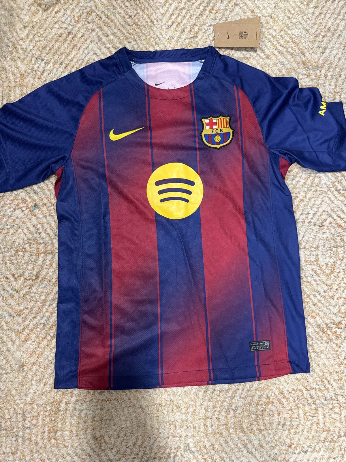 Nike Barcelona 25/26 Home Jersey Size US S / EU 44-46 / 1 - 1 Thumbnail