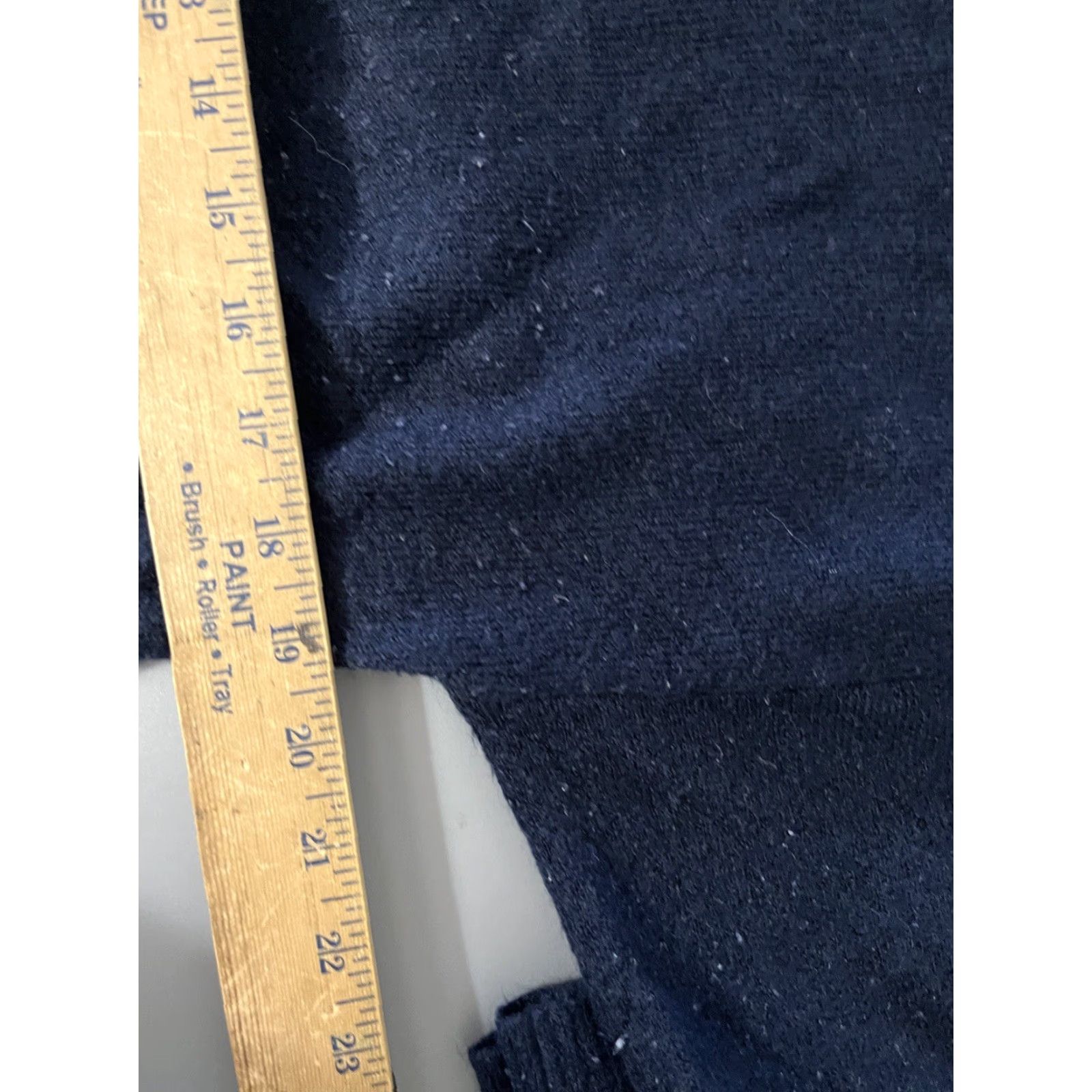 Gap VINTAGE Gap Womens Sweater Hoodie Pullover Knit Medium Petite Navy Blue Acrylic Mix MP Size M / US 6-8 / IT 42-44 - 6 Thumbnail