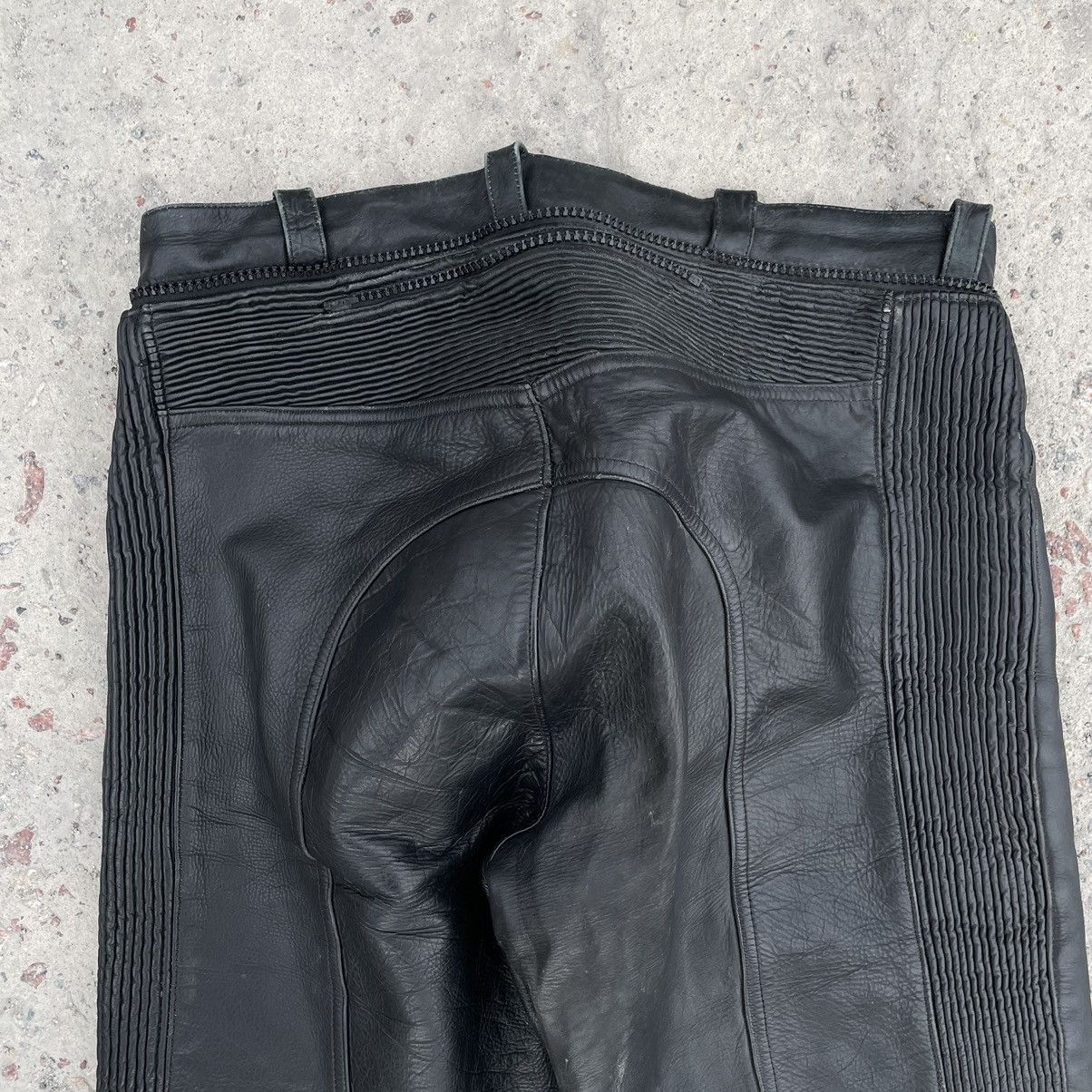 Vintage Vintage Moto Leather Pants 54 Y2K 90s USA Japan Style Size US 32 / EU 48 - 9 Thumbnail