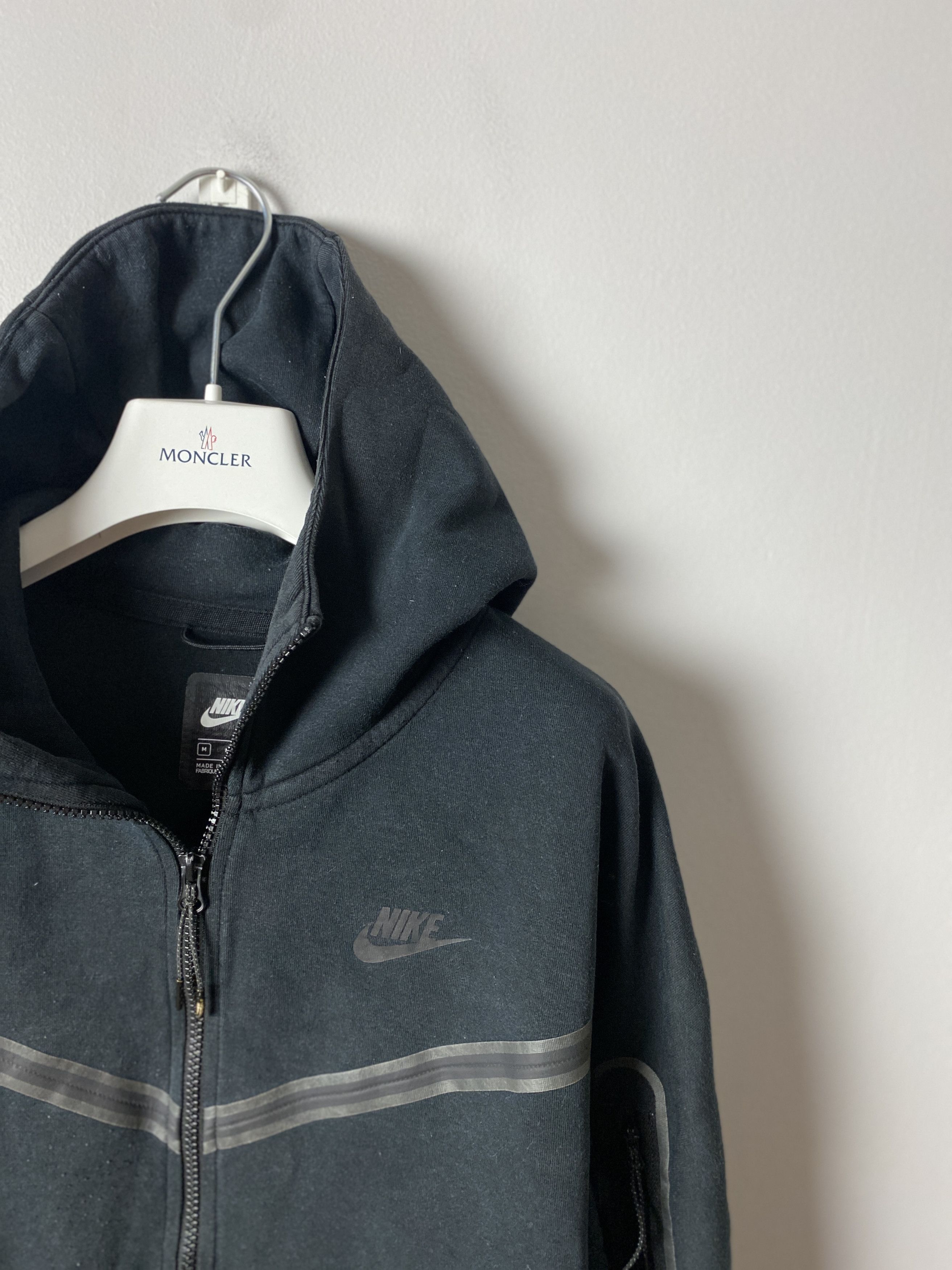 Nike Nike tech fleece zip-up hoodie drill trap Size US M / EU 48-50 / 2 - 2 Thumbnail