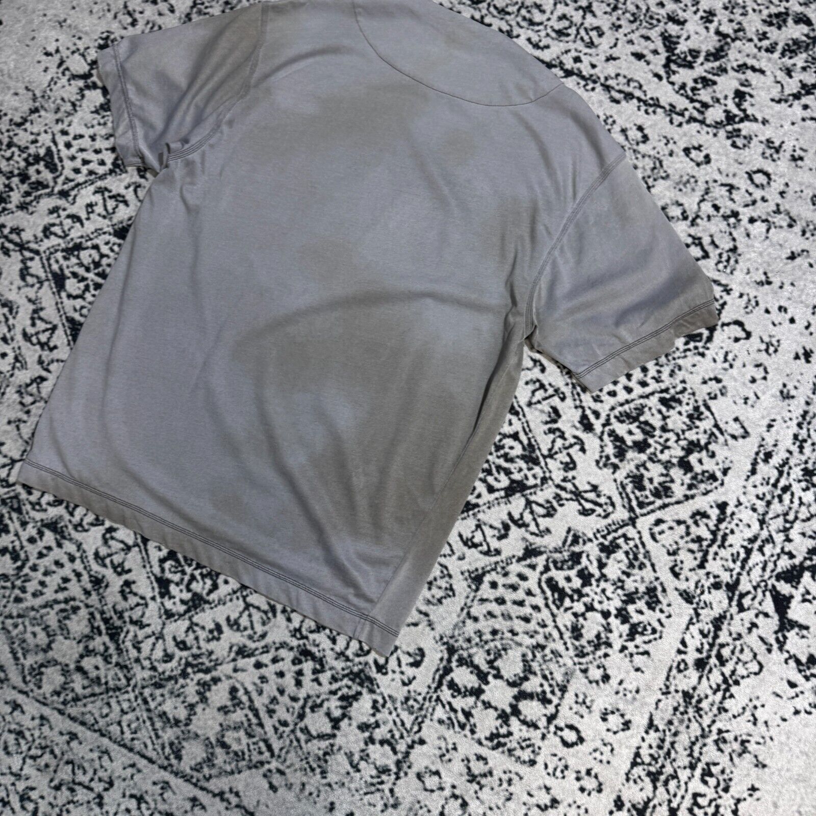 Diesel × Vintage Vintage Diesel Gray Cotton T-Shirt Size XL Archive Washed Size US XL / EU 56 / 4 - 10 Thumbnail