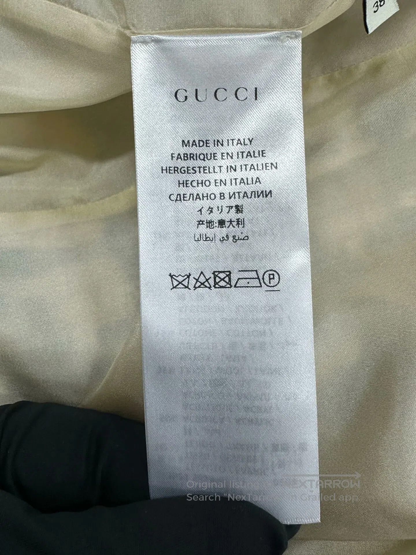 Gucci Guicci Black and White Houndstooth Tweed Open Cardigan Jac Size XS / US 0-2 / IT 36-38 - 4 Thumbnail