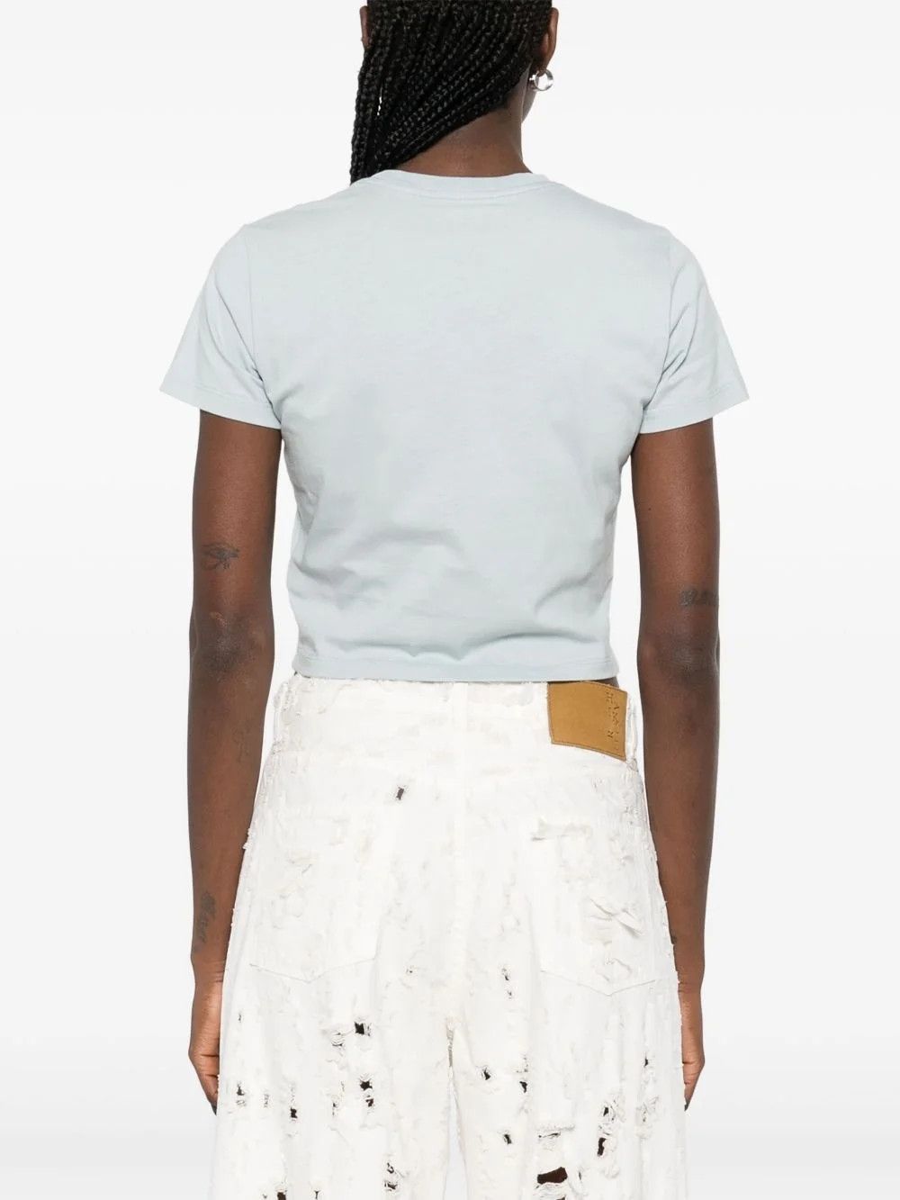 Amiri o1s1wg110526 Hollywood Cafè T-Shirt in Baby Blue Size L / US 10 / IT 46 - 5 Thumbnail