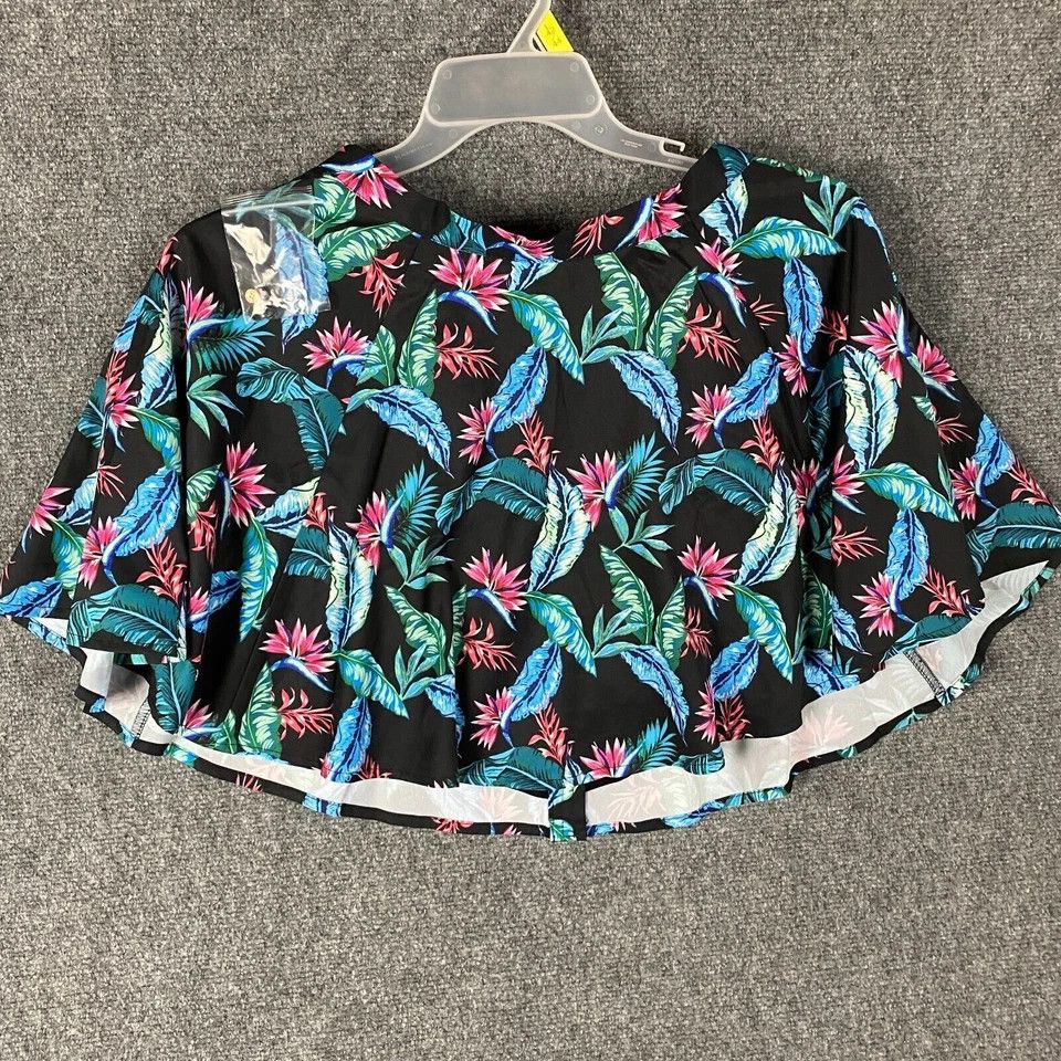 Dixxon Dixxon Turks Skirt Women's Small Pearl Snap Hawaiian NWOT S Size 28" / US 6 / IT 42 - 7 Thumbnail